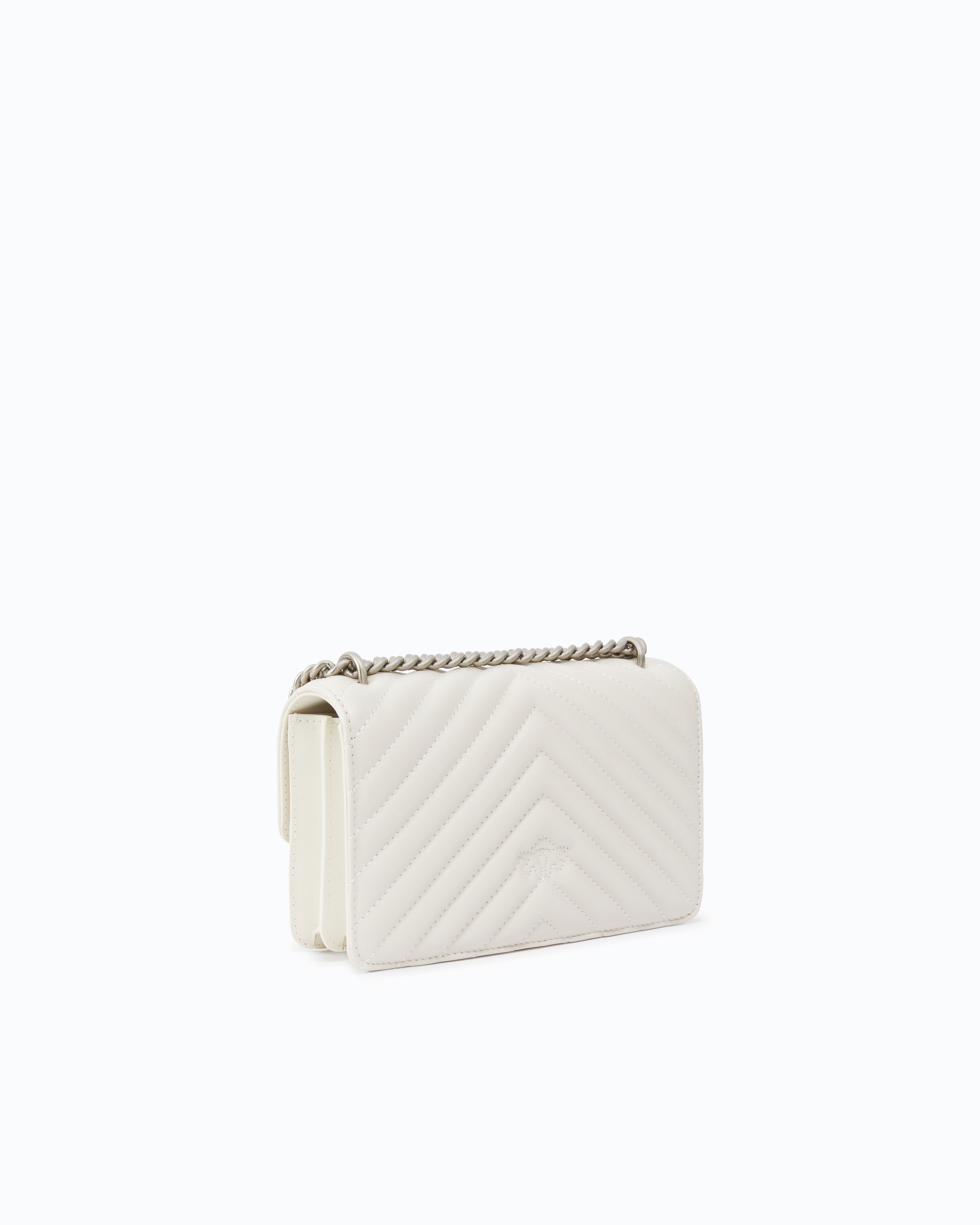 Pinko Love One Mini torebka biała pikowana