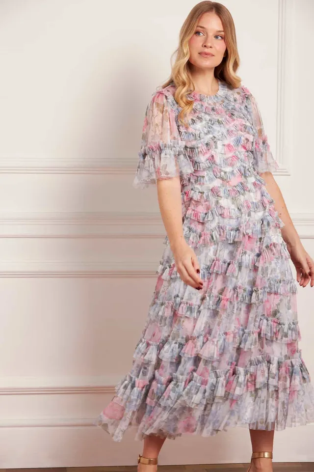 Needle & Thread Camille's Garden sukienka balerina midi