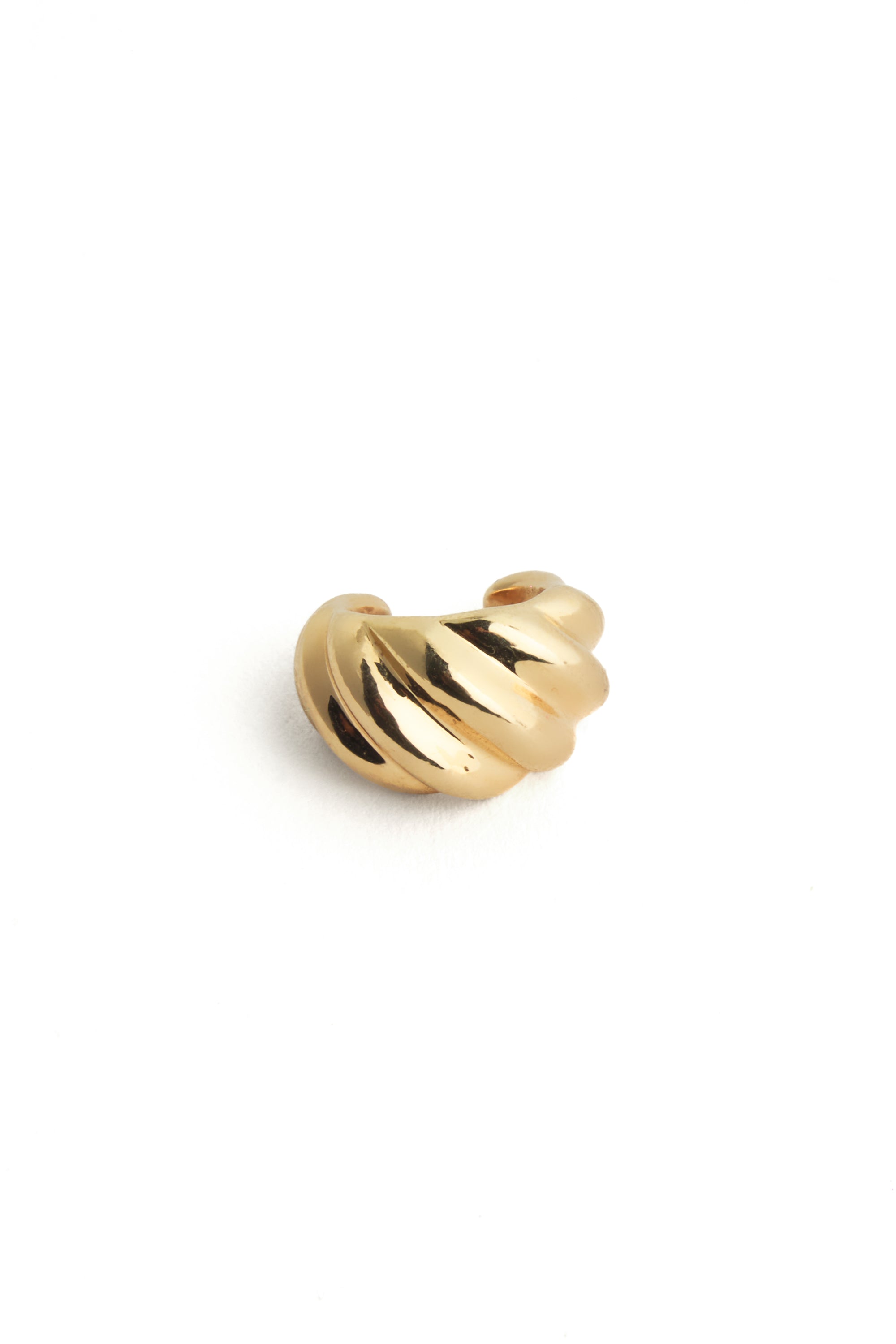 Bronx and Banco Gilded Coil Gold nausznica złota