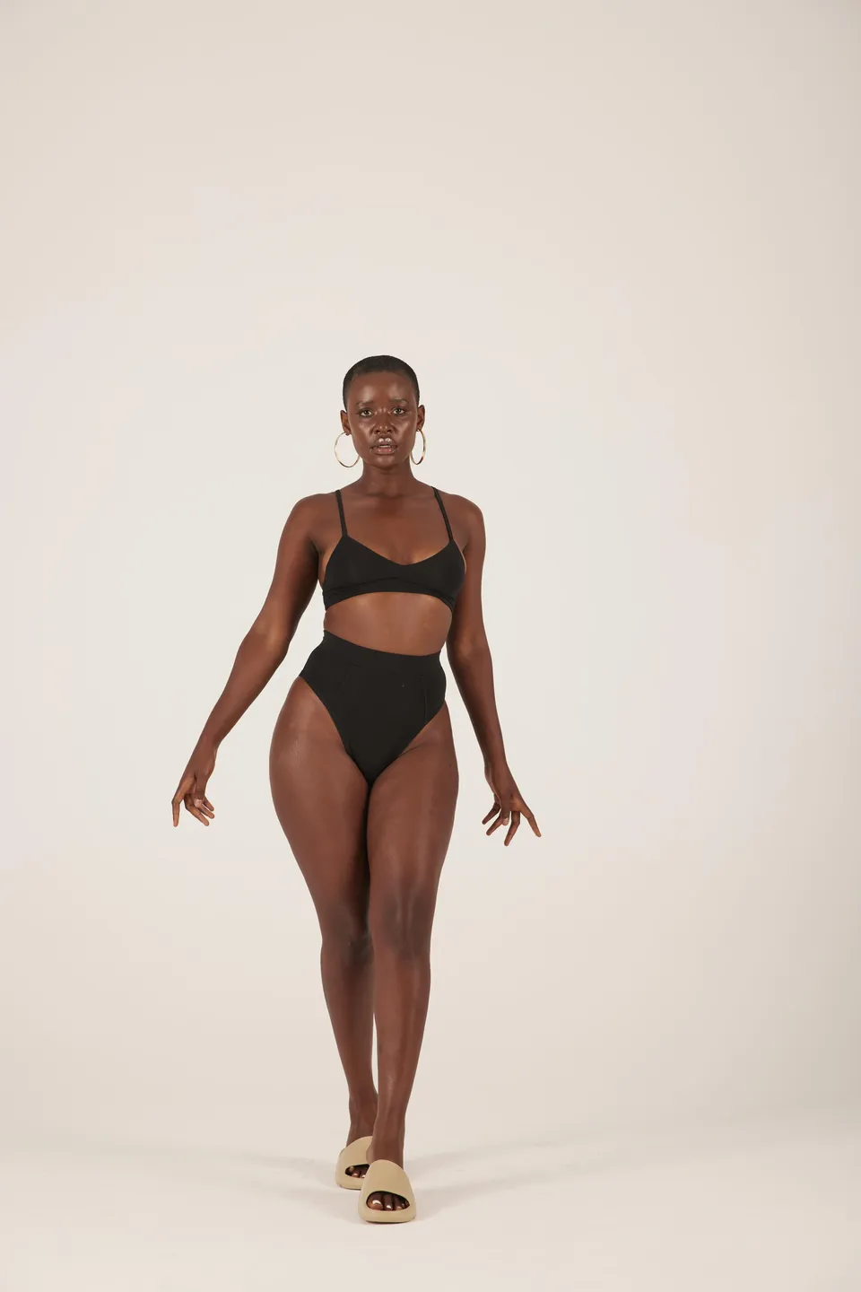 Nudyess Panties figi basic z modalu Black