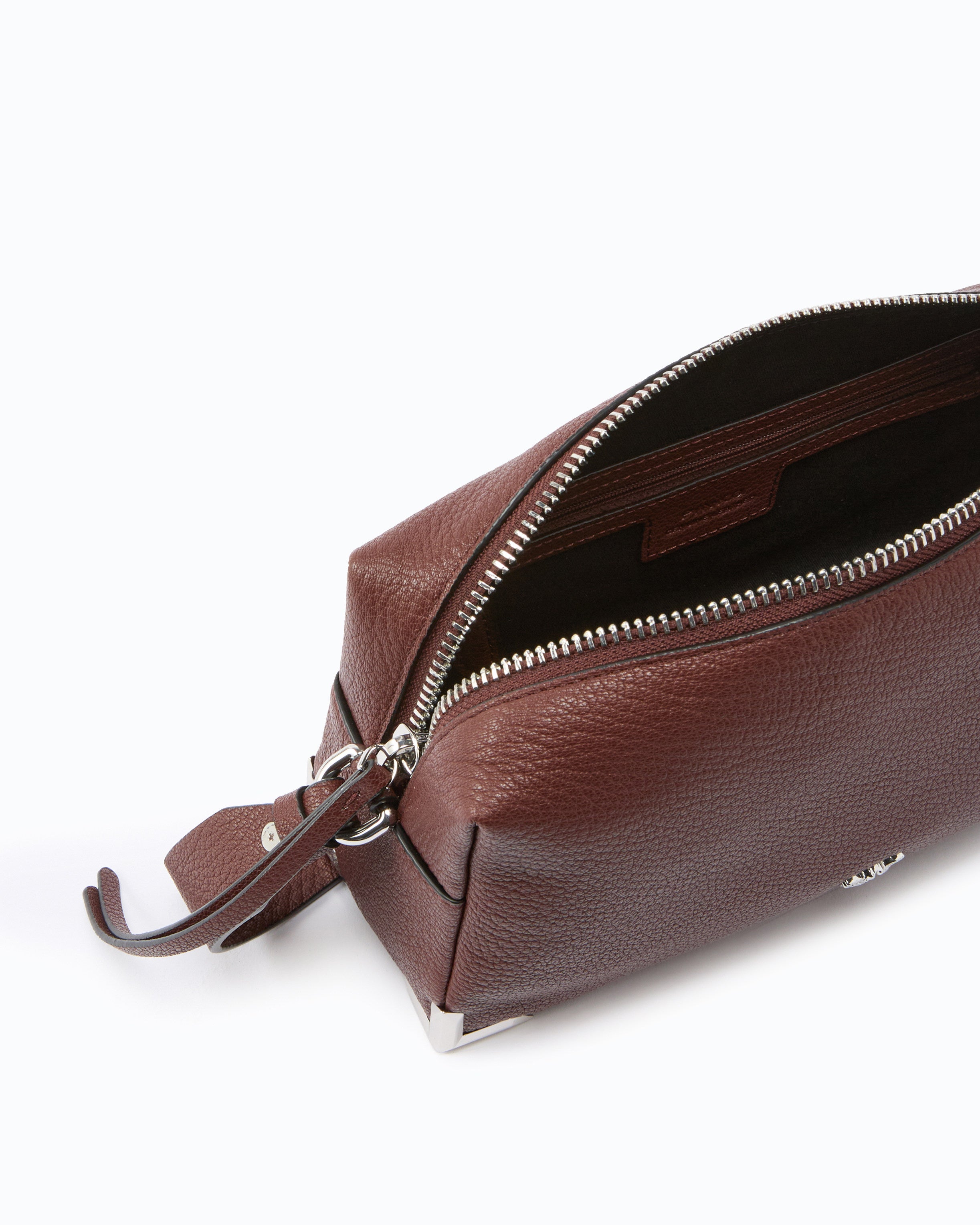 Pinko Triptych Bowling Bag torebka kuferek skórzana