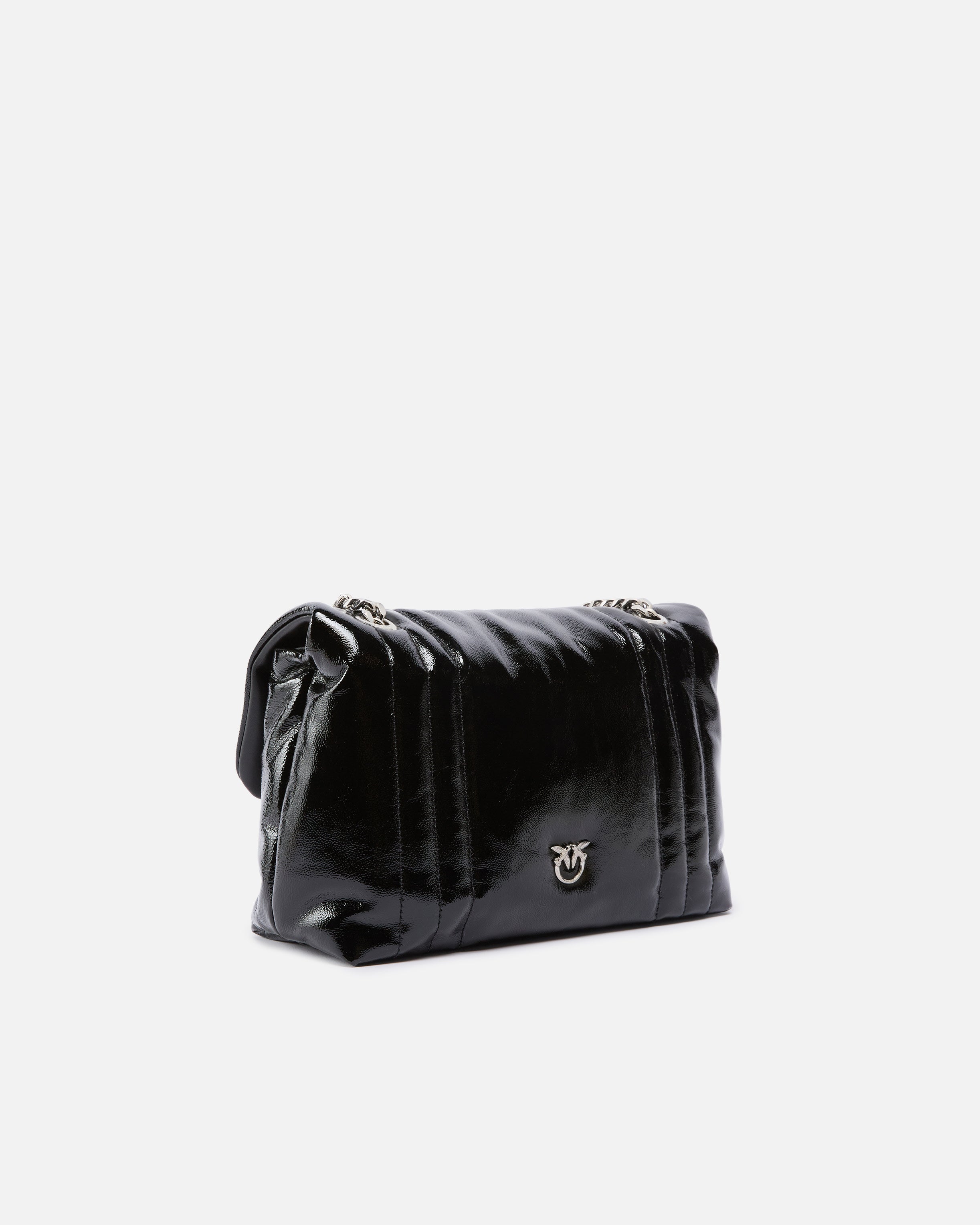 Pinko Love Bag Puff torebka pikowana czarna