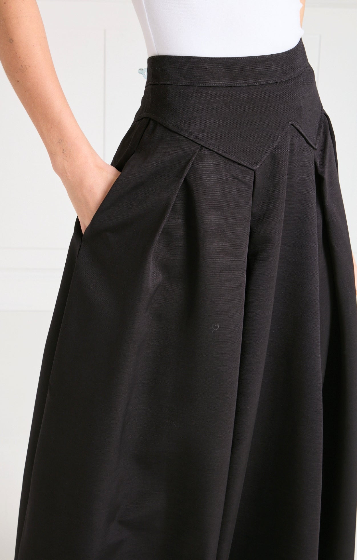 Temperley London Elodie spódnica długa czarna