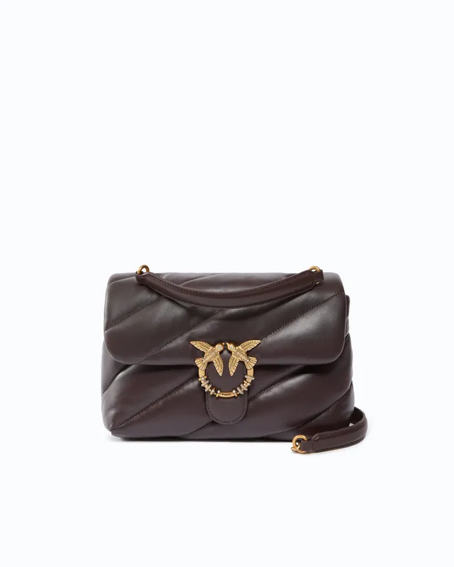 Pinko Love Bag Puff torebka pikowana U kryształki