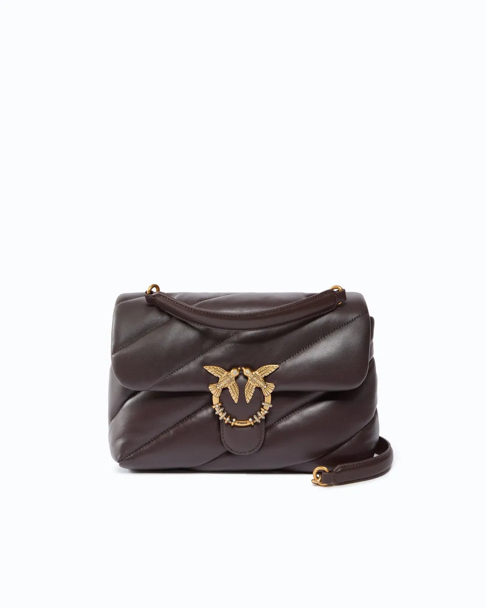 Pinko Love Bag Puff torebka pikowana U kryształki