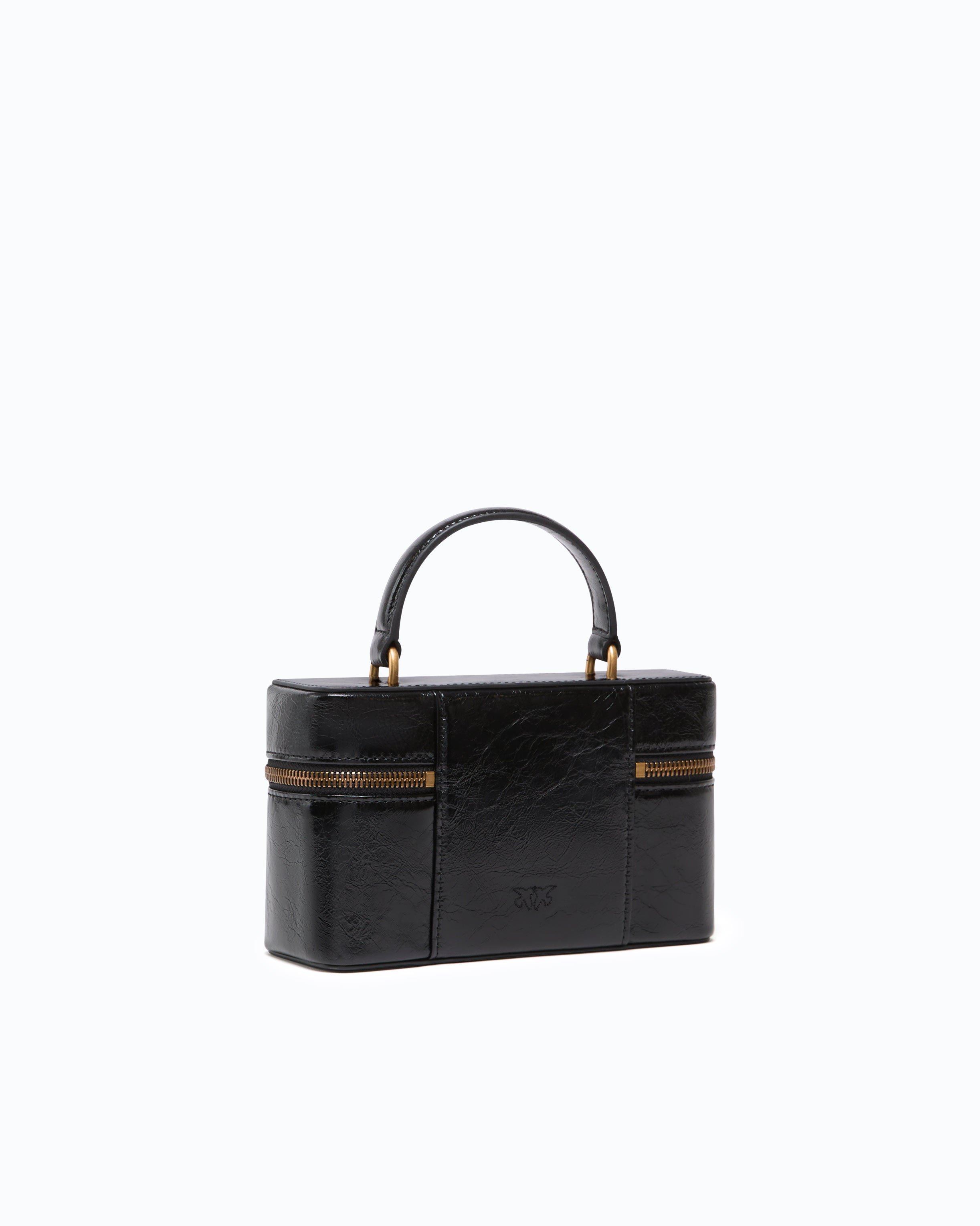 Pinko Vanity Soft torebka skórzana czarna