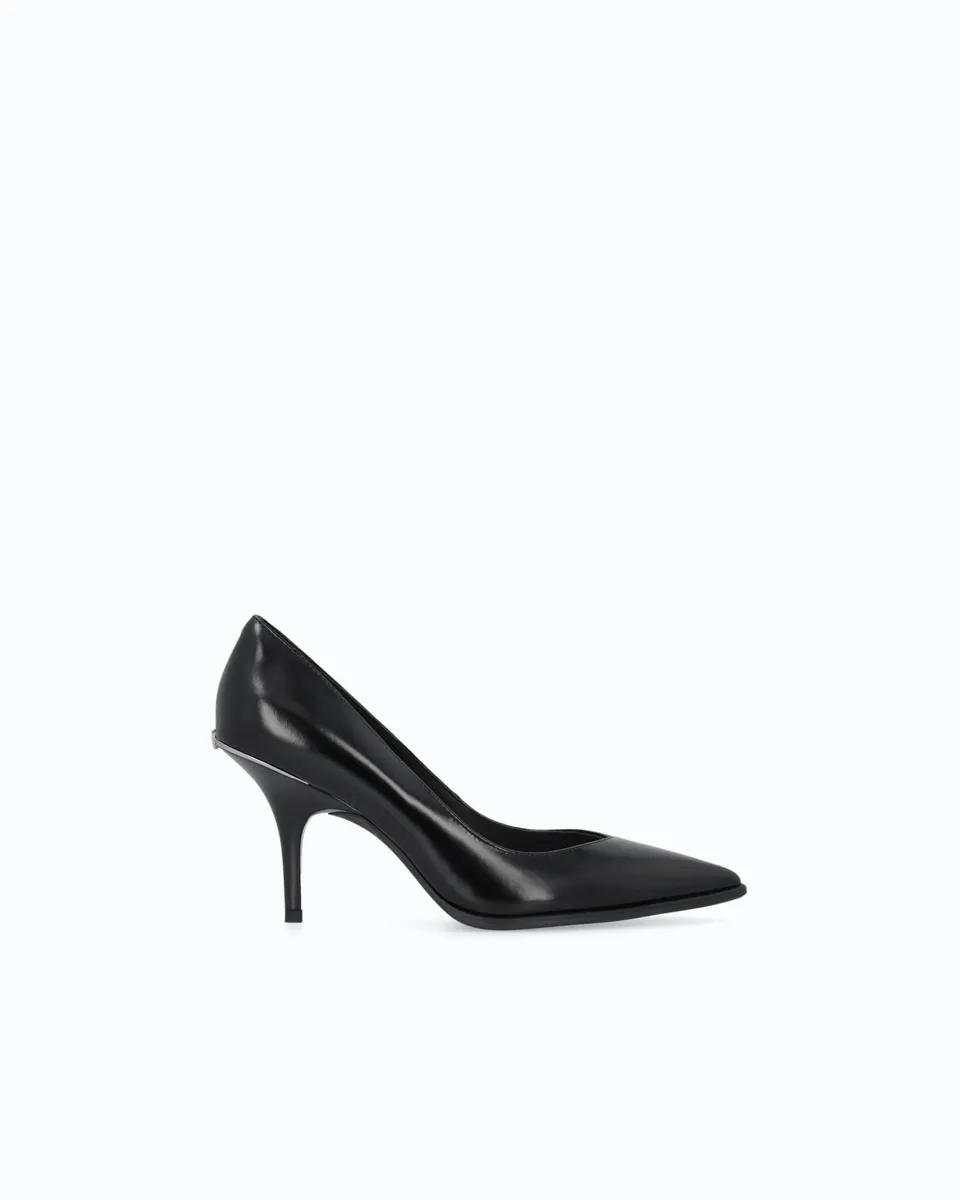 Pinko Lady 11 Pump czółenka skórzane czarne szpilka