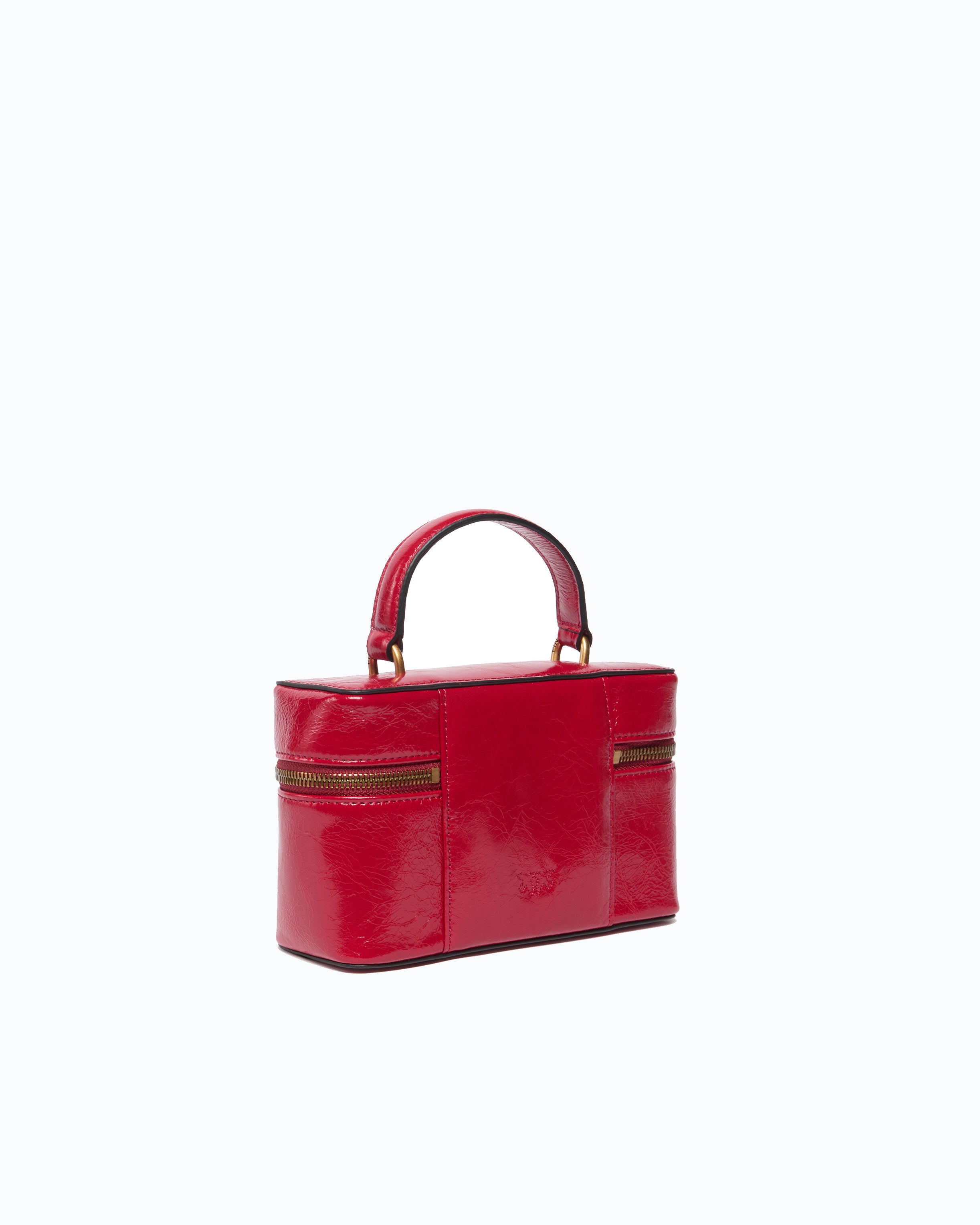 Pinko Vanity Soft torebka skorzana lśniąca