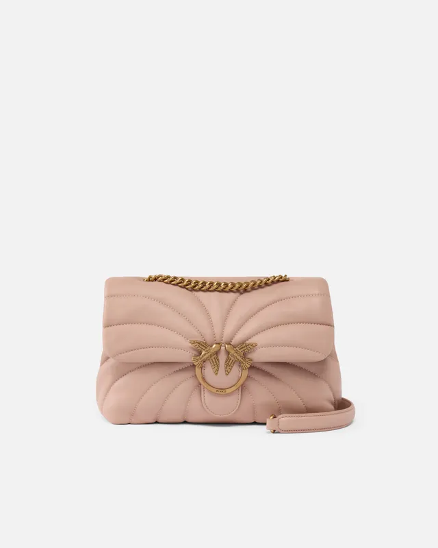 Pinko Love Puff Classic torebka skórzana U duża