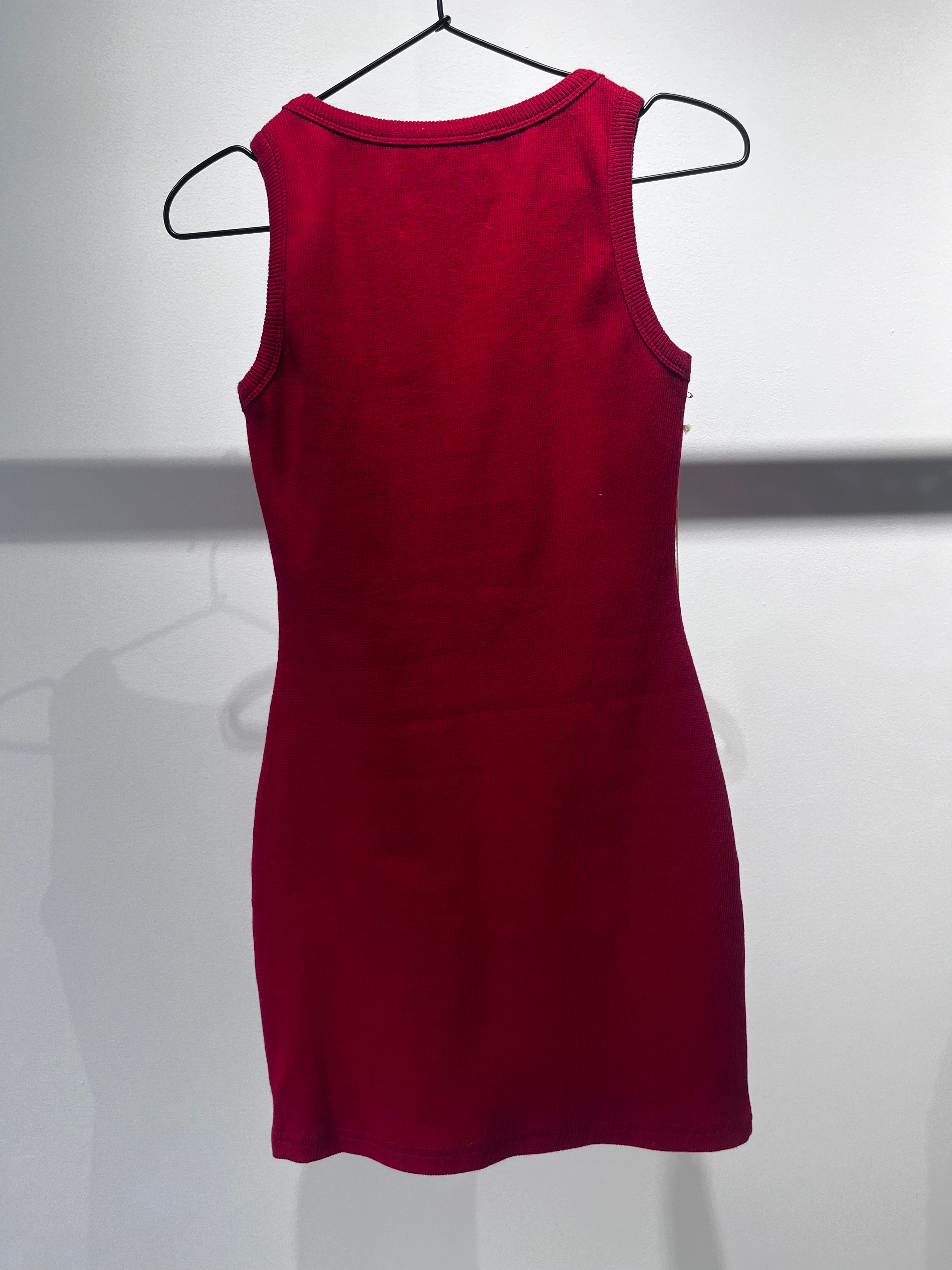 Nudyess Tina Bueno sukienka mini Red bokserka K761