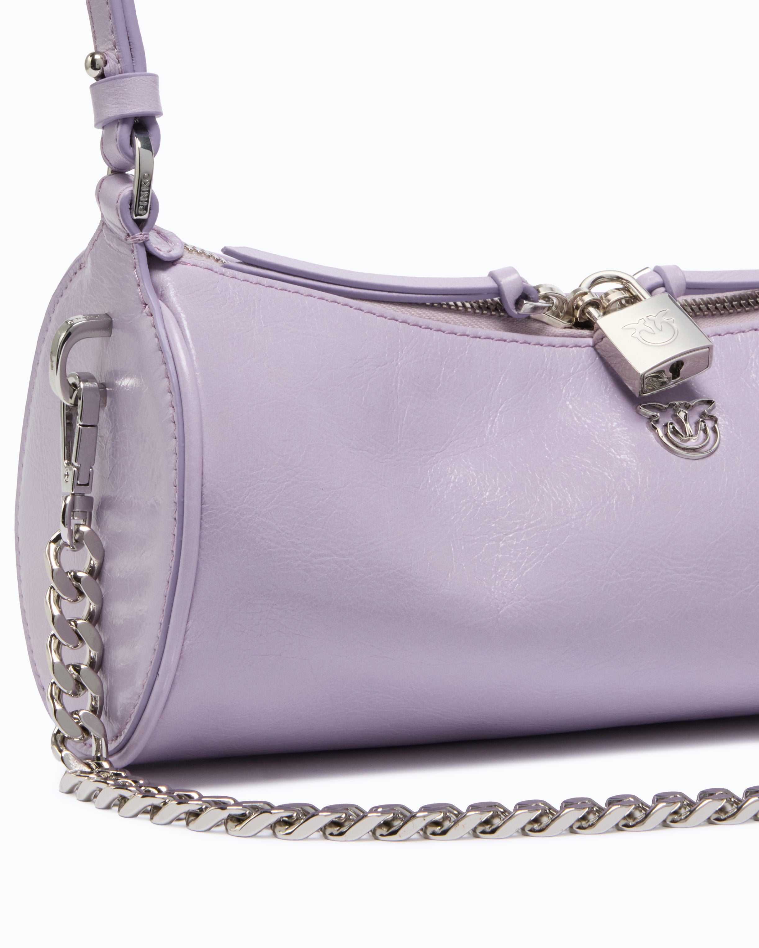Pinko Cylinder Bag Mini torebka naplak łańcuch