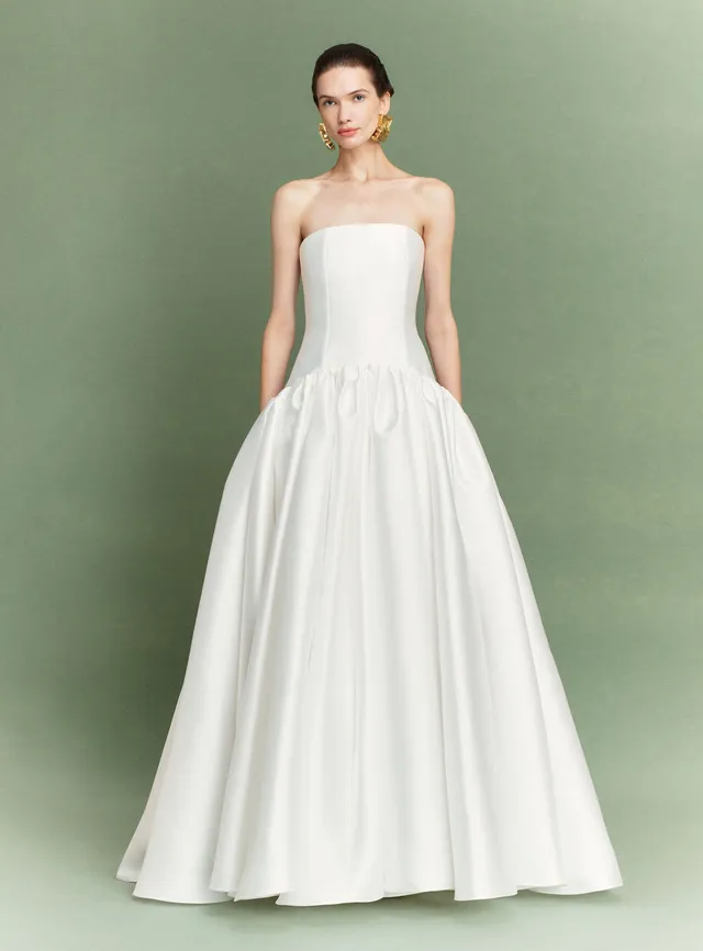 Solace London Cassias sukienka wieczorowa maxi kremowa