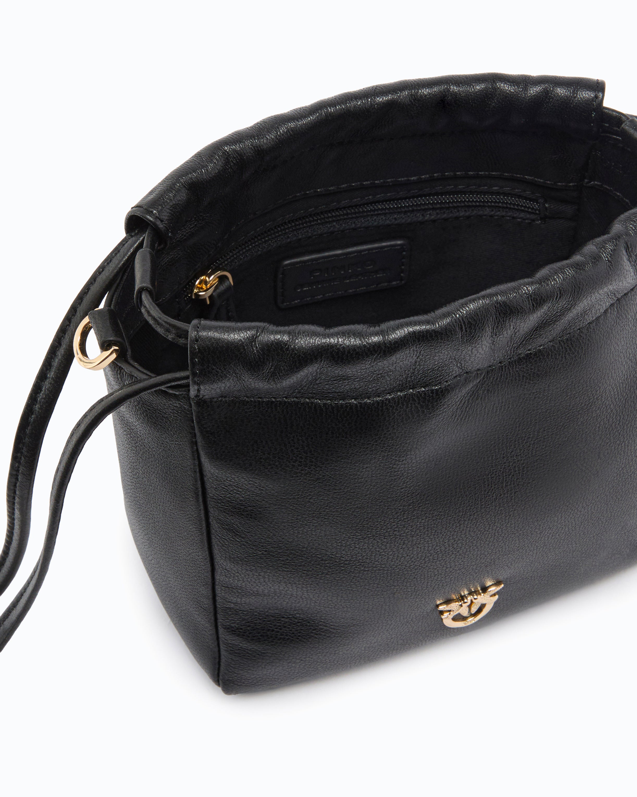 Pinko Pouch Nappa worek skórzany cętkowany