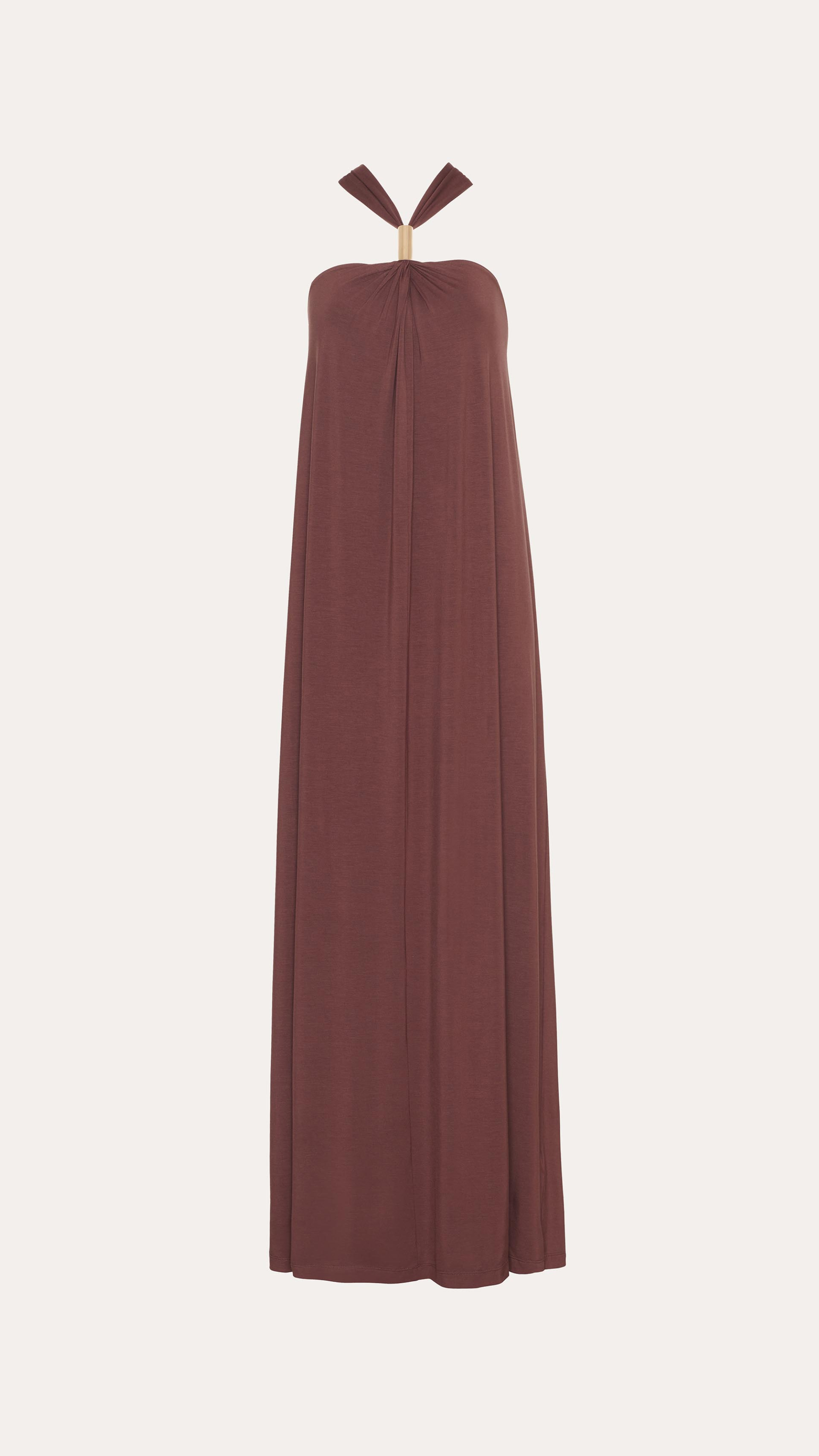 Elie Tahari Aurora sukienka Vintage Rouge maxi