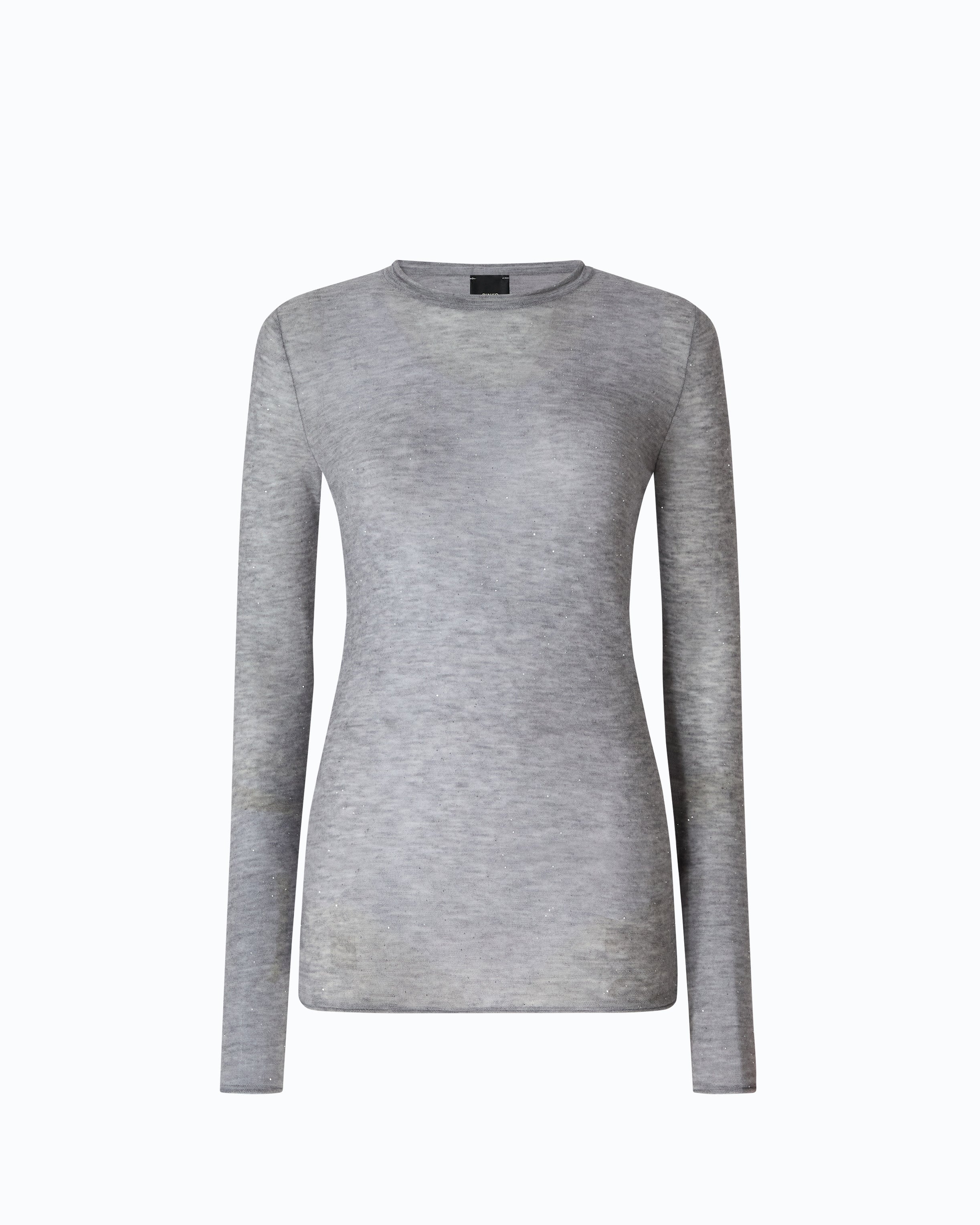 Pinko Pico sweter wełniany z cekinami