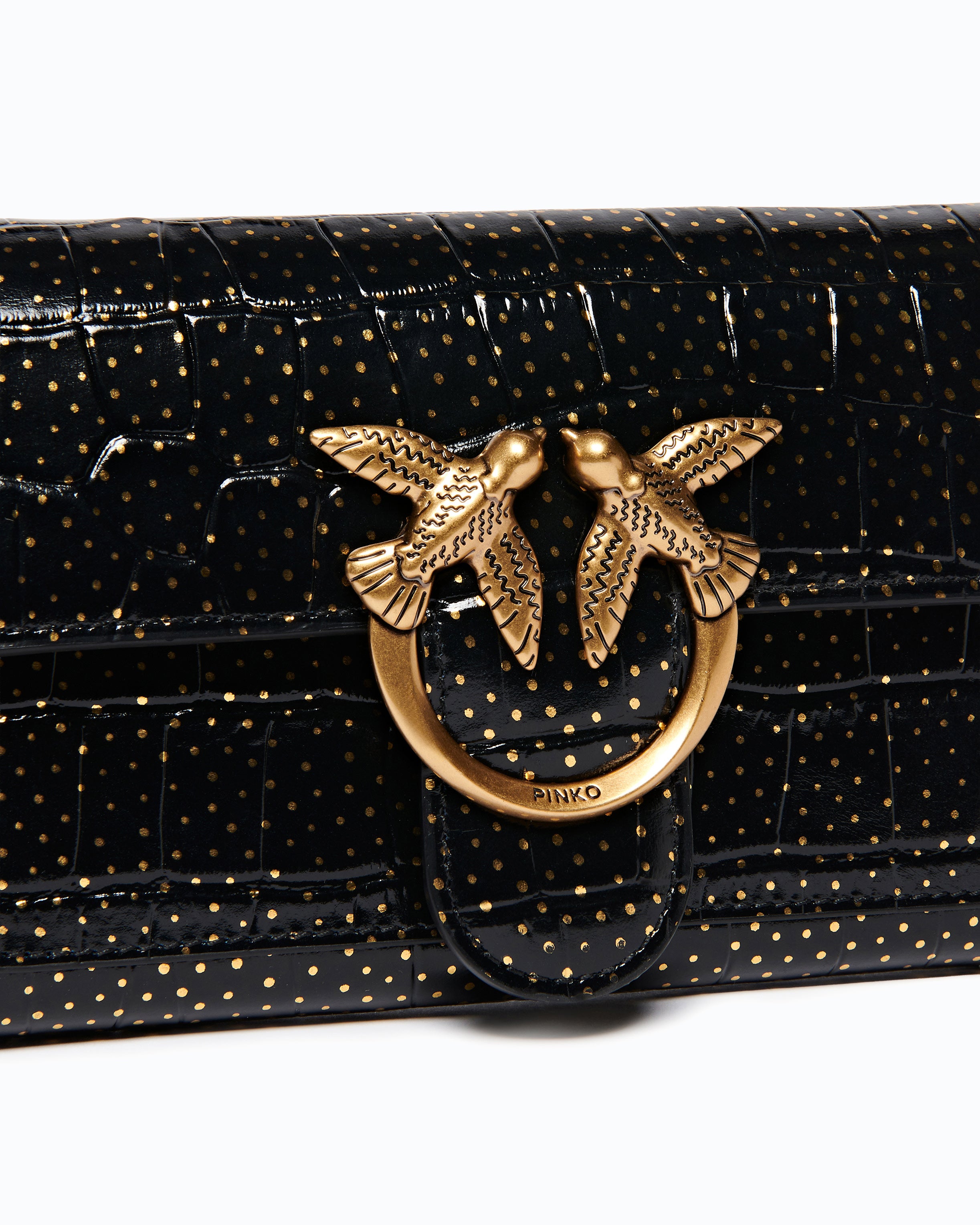 Pinko Love Bag One Wallet kopertówka czarna