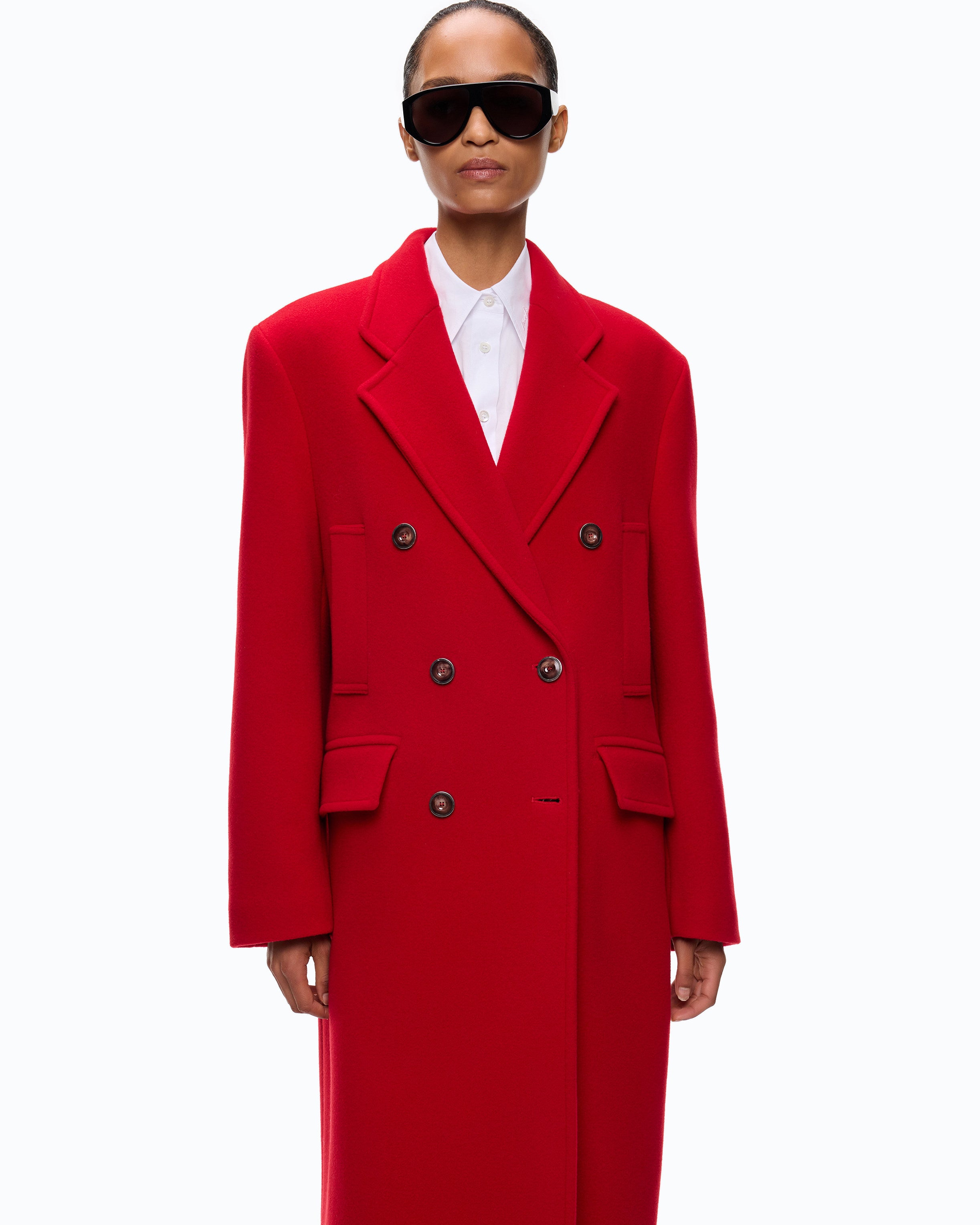 Pinko Covent Coat płaszcz długi wełniany 36-52