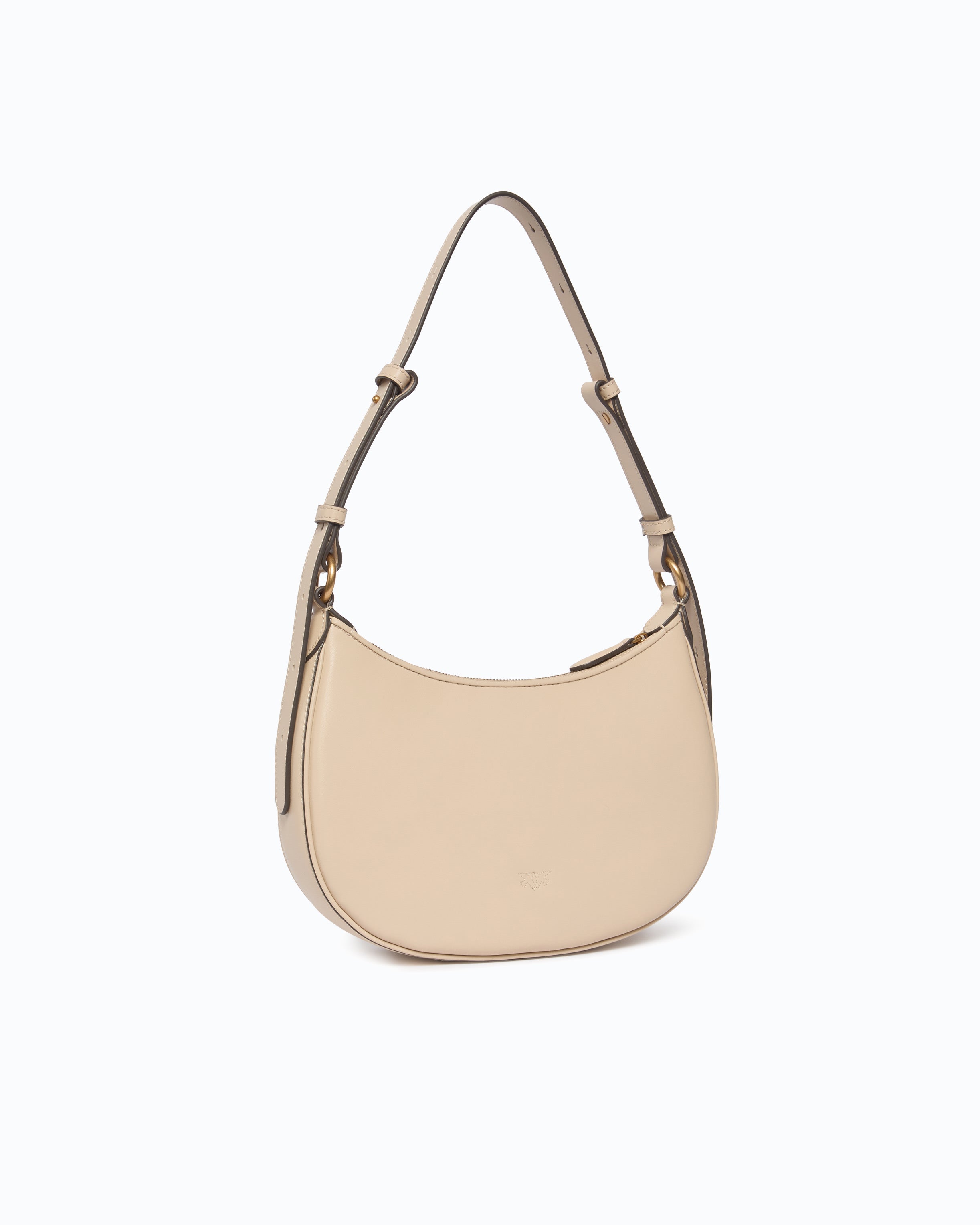 Pinko Love Bag Half Moon Mini torebka beżowa