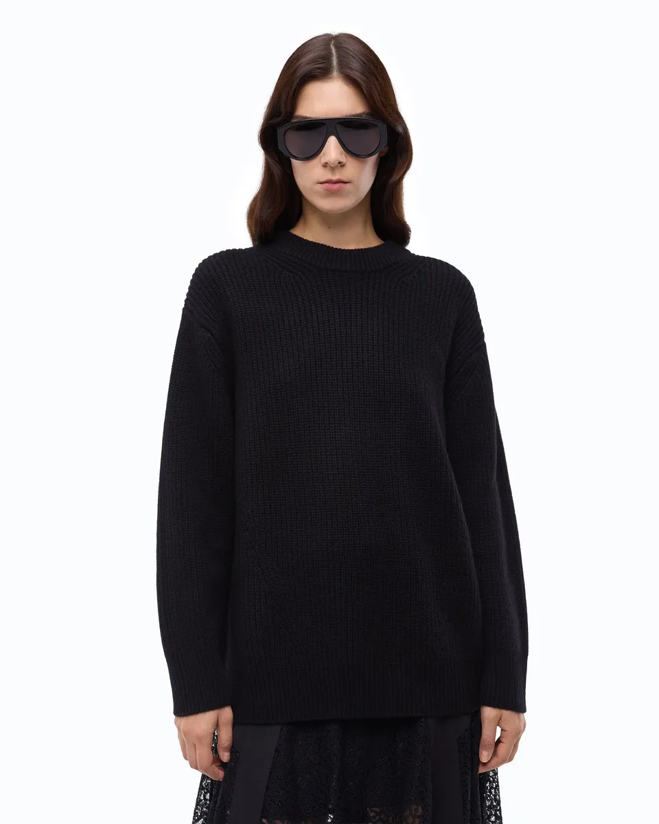 Pinko Gracidio Sweater sweter wełniany czarny