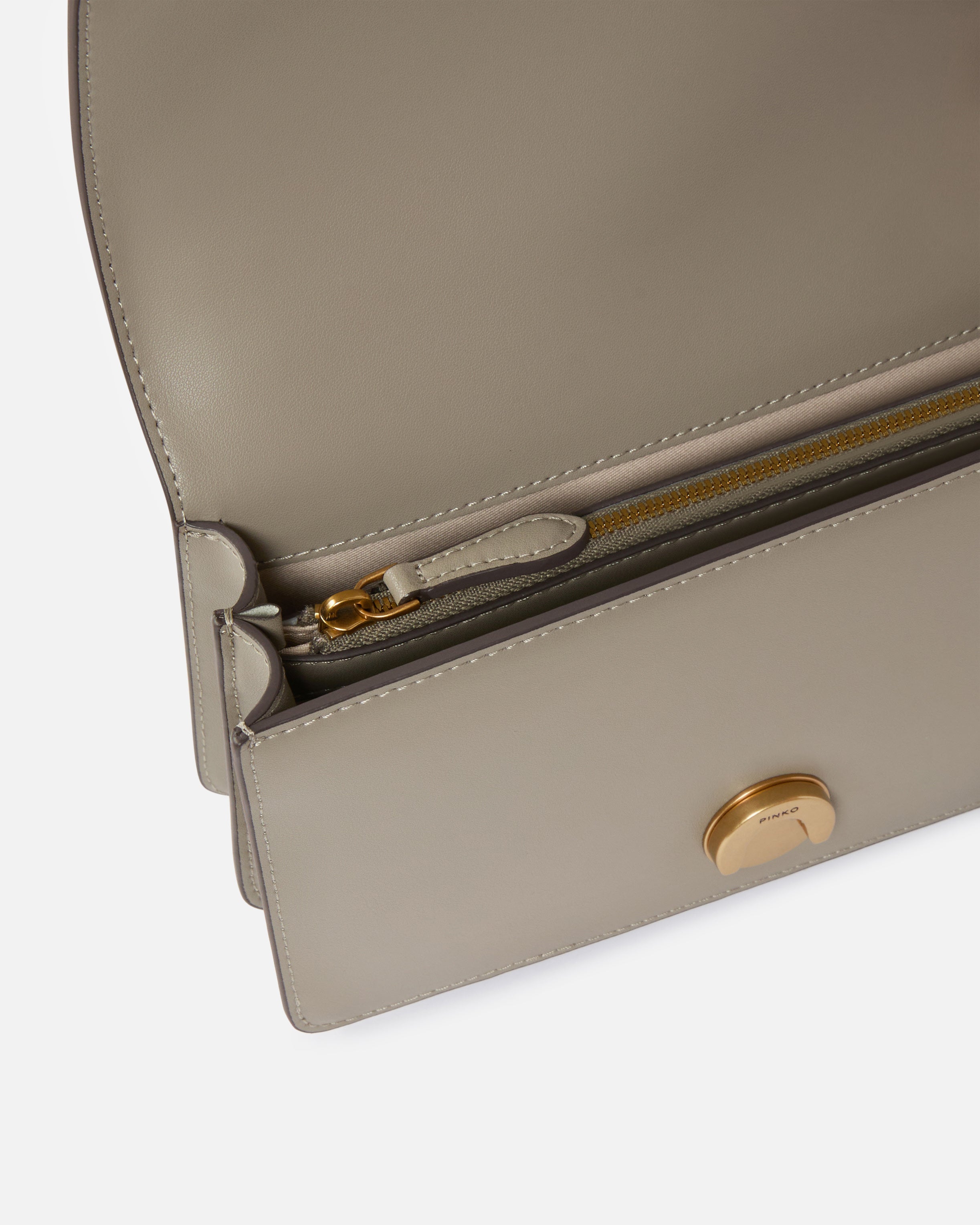 Pinko Love One Mini torebka skórzana łańcuszek naramiennik