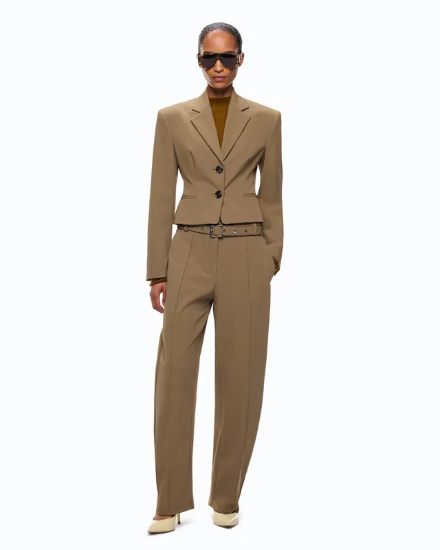 Pinko Teroldego Jacket marynarka cropped slim fit