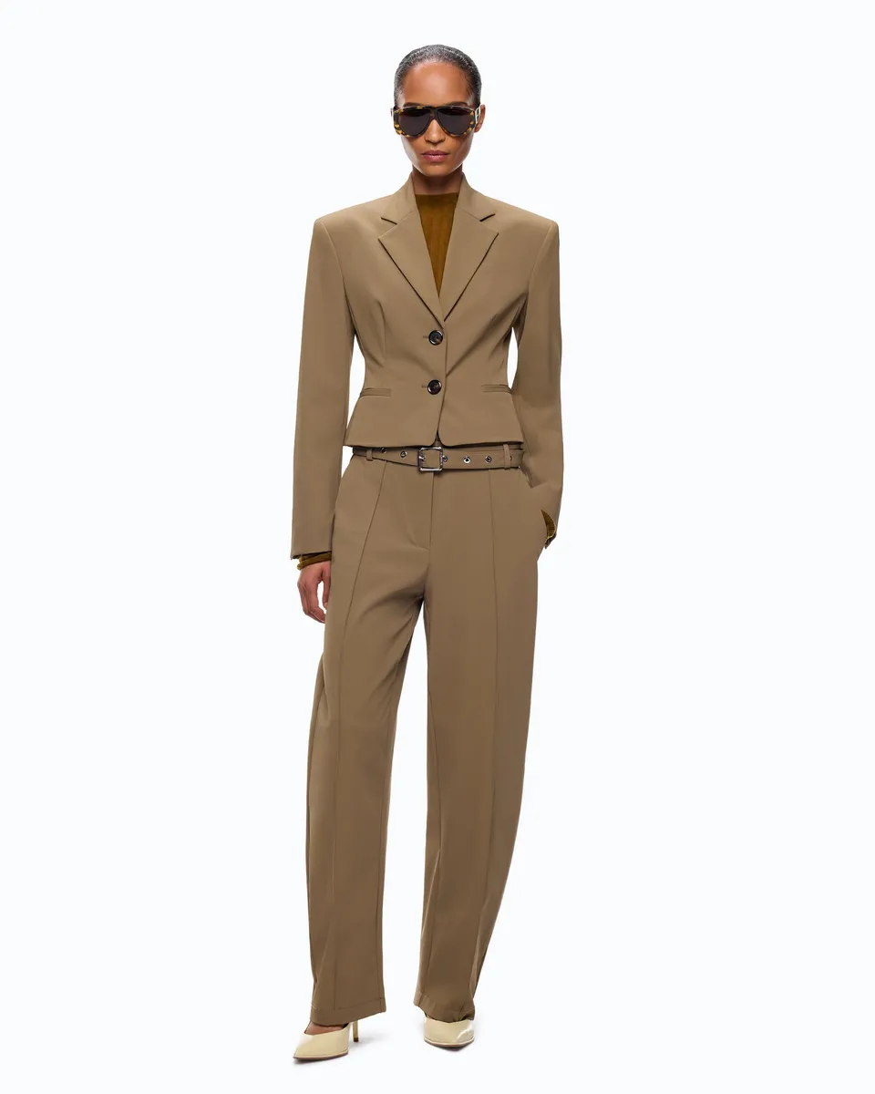 Pinko Teroldego Jacket marynarka cropped slim fit