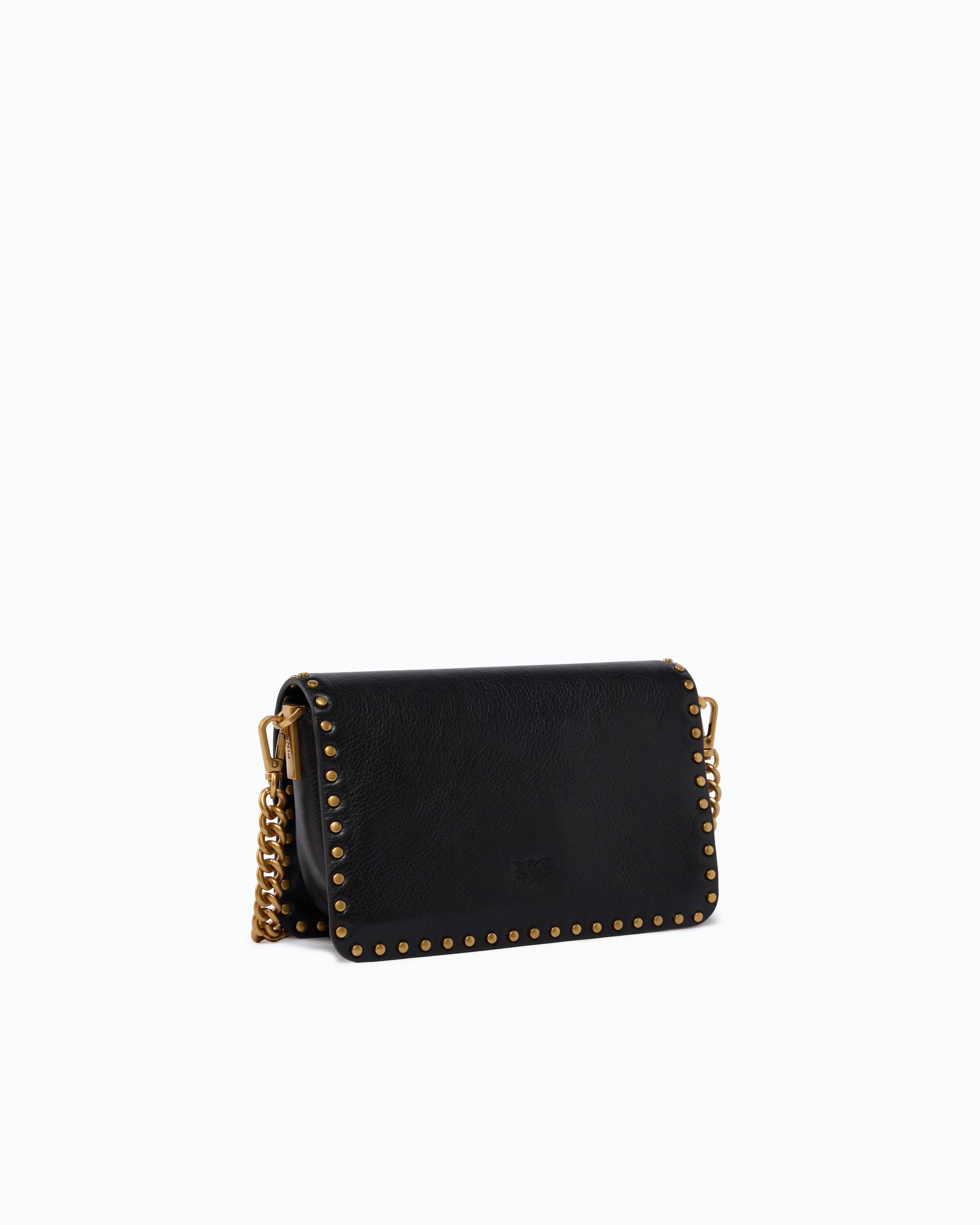 Pinko Love One Slouchy torebka skórzana czarna U