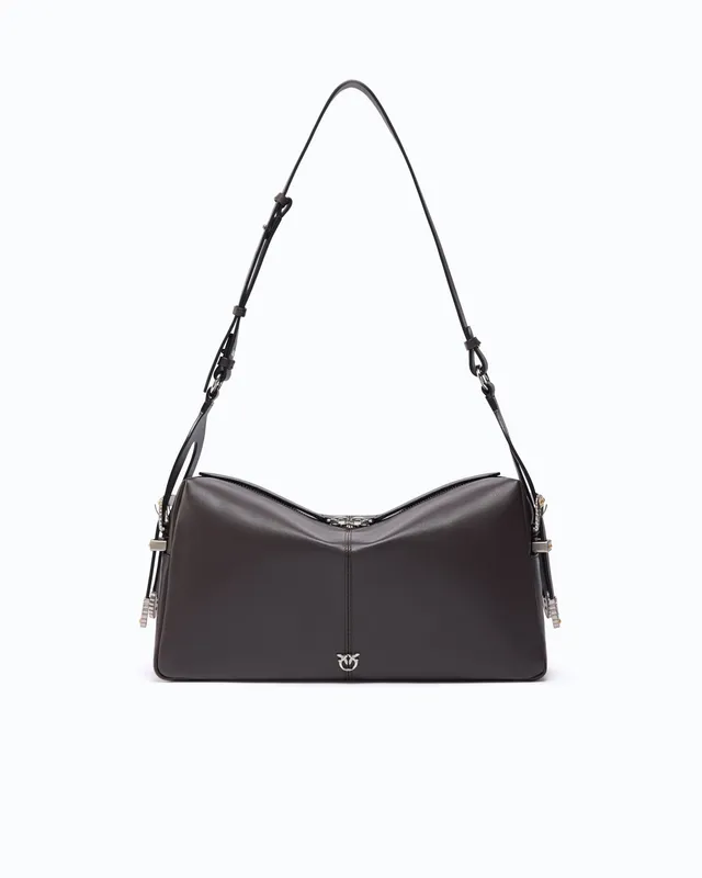 Pinko Keeper Bag torba skórzana średnia