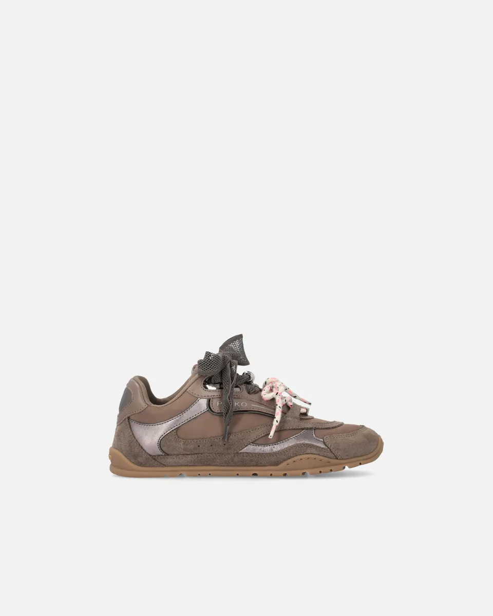 Pinko Yulia 01 sneakersy podwójne sznurowadła