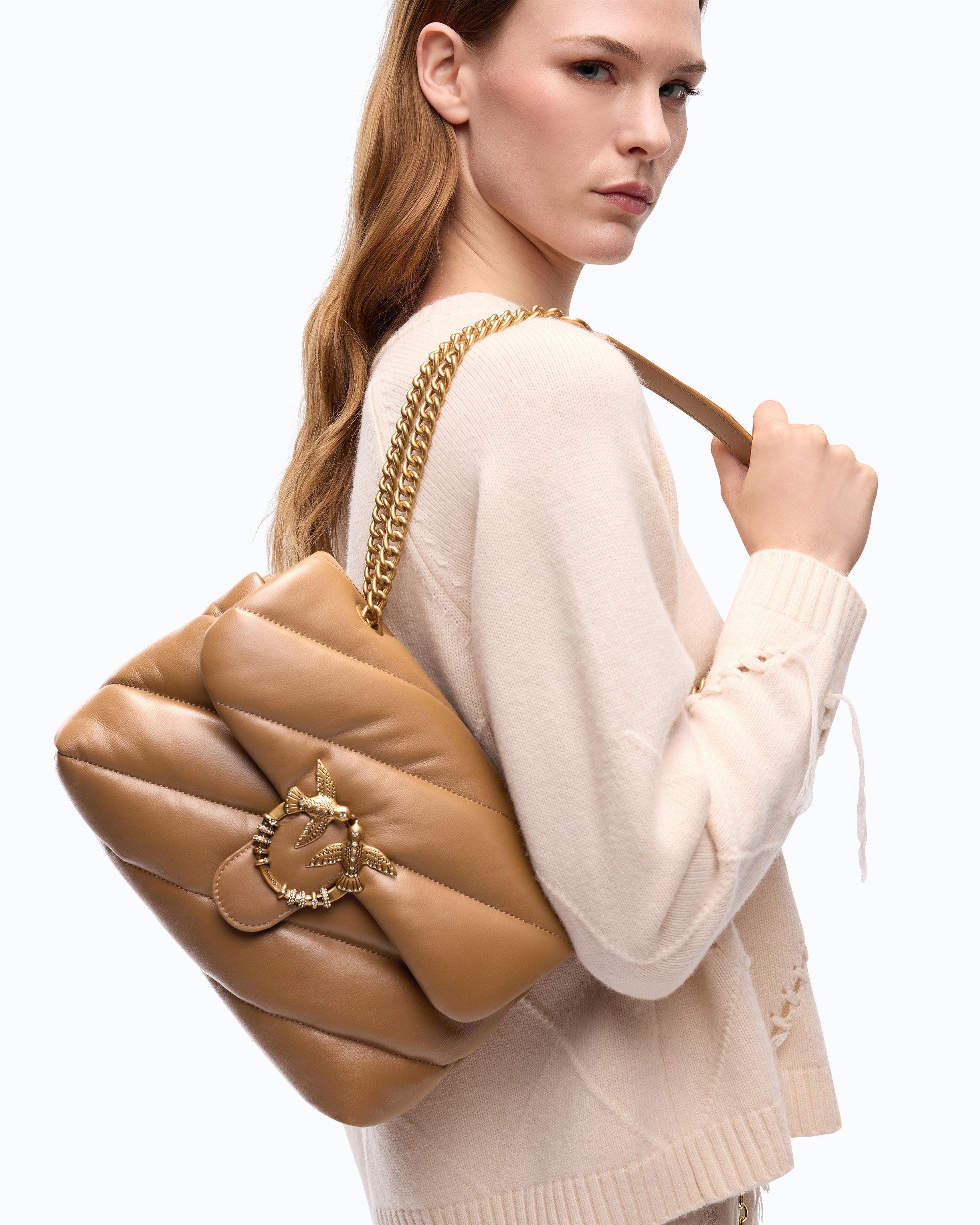 Pinko Love Bag Puff torebka średnia pikowana