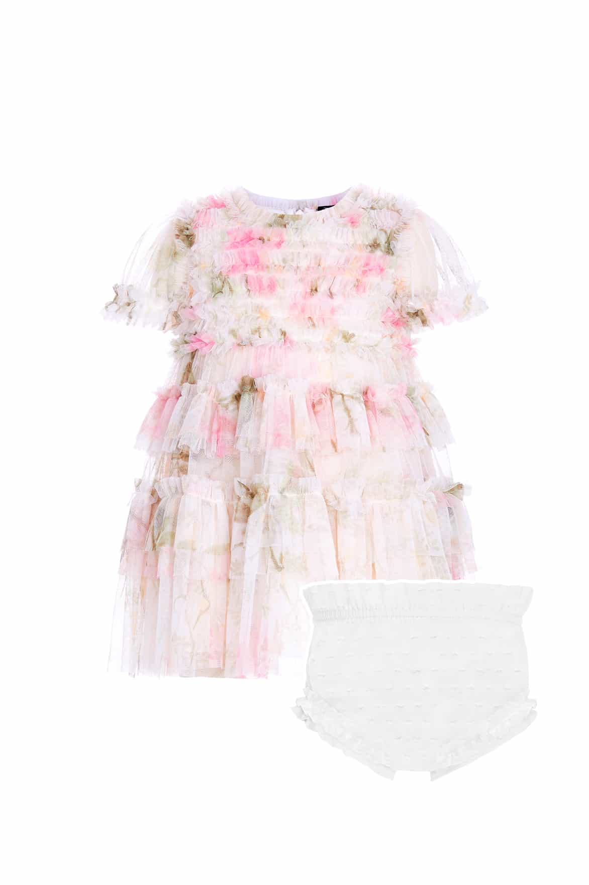 Needle & Thread Posy Bodice Baby Dress sukienka niemowlęca w kwiaty