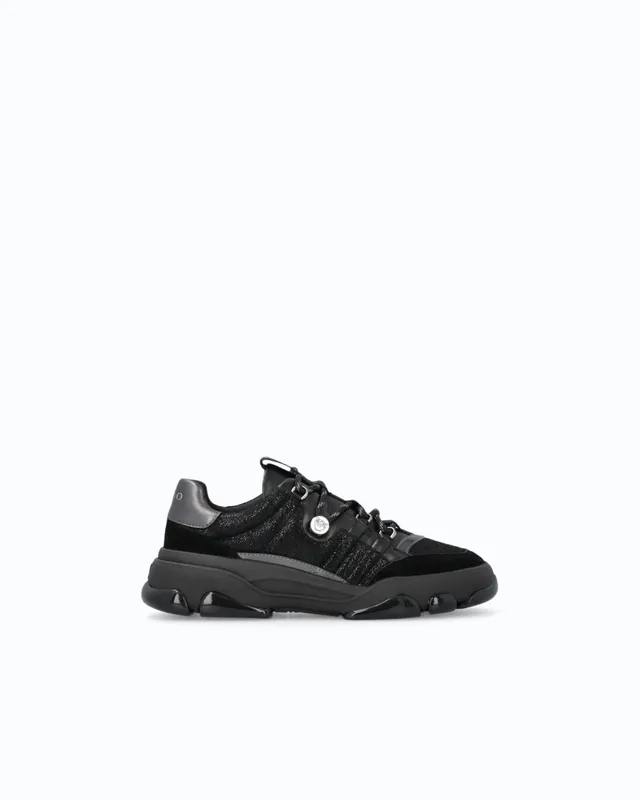 Pinko Athena 01 Sneaker sneakersy czarne skórzane