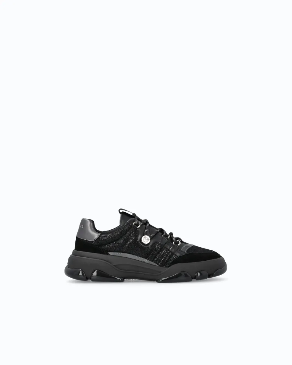 Pinko Athena 01 Sneaker sneakersy czarne skórzane