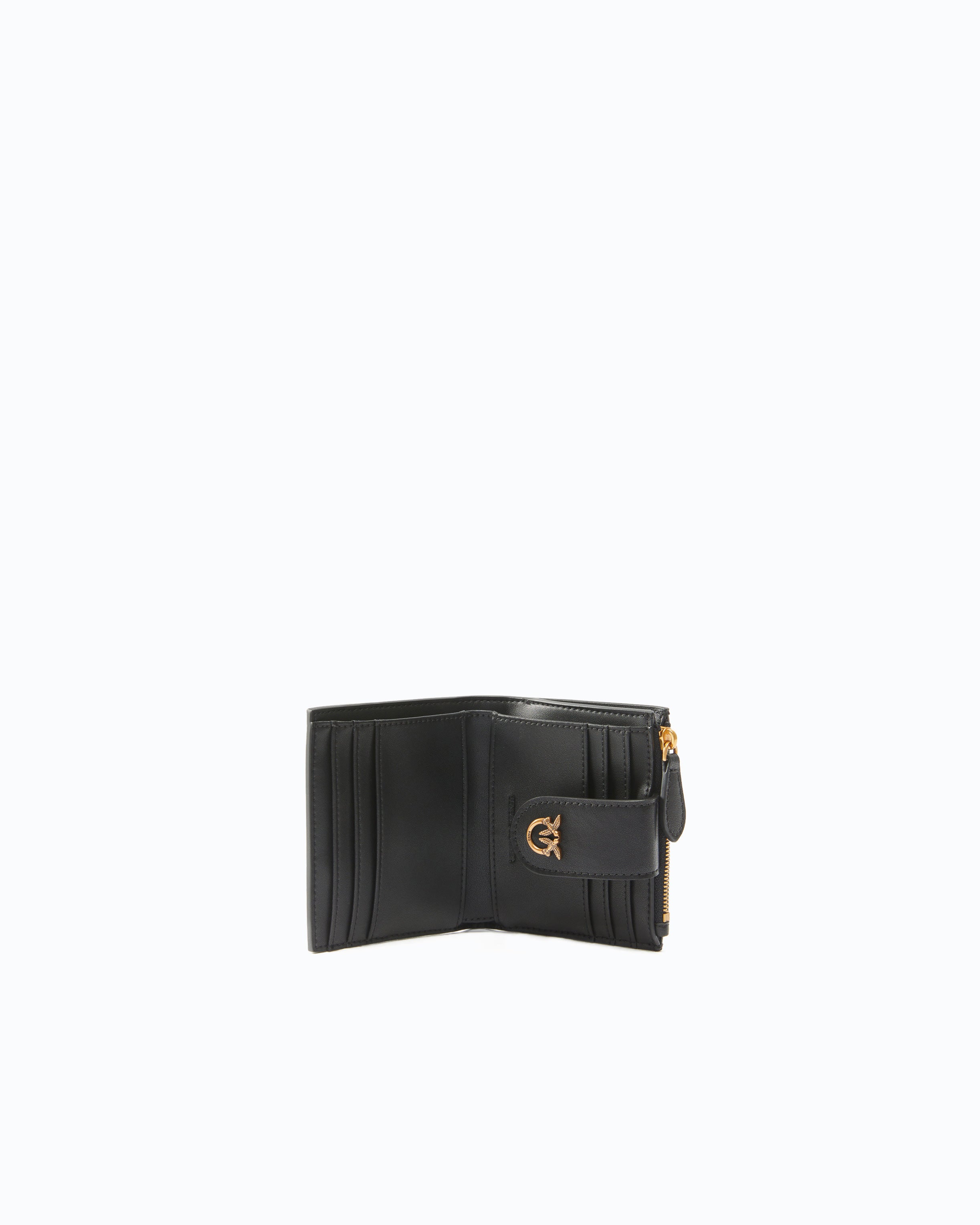Pinko Wallet portfel skórzany U mały gładki