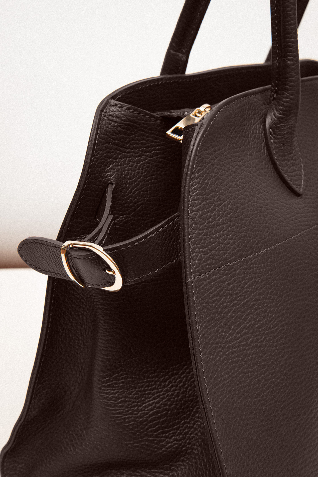 Nudyess Handbag N°2 torebka skórzana dark chocolate