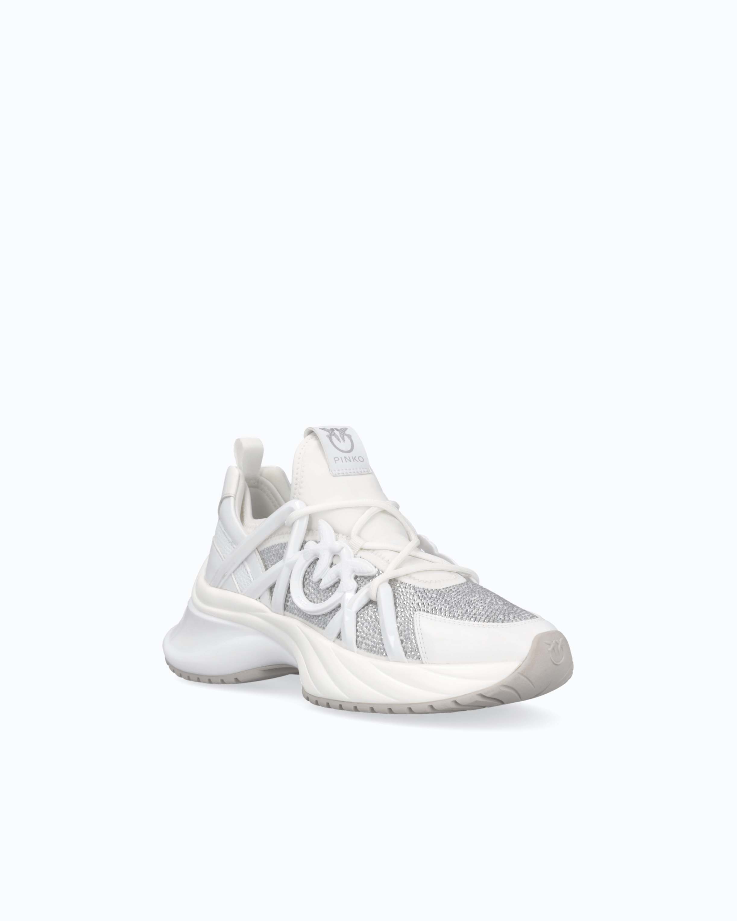 Pinko Ariel 01 Sneaker sneakersy z kryształkami
