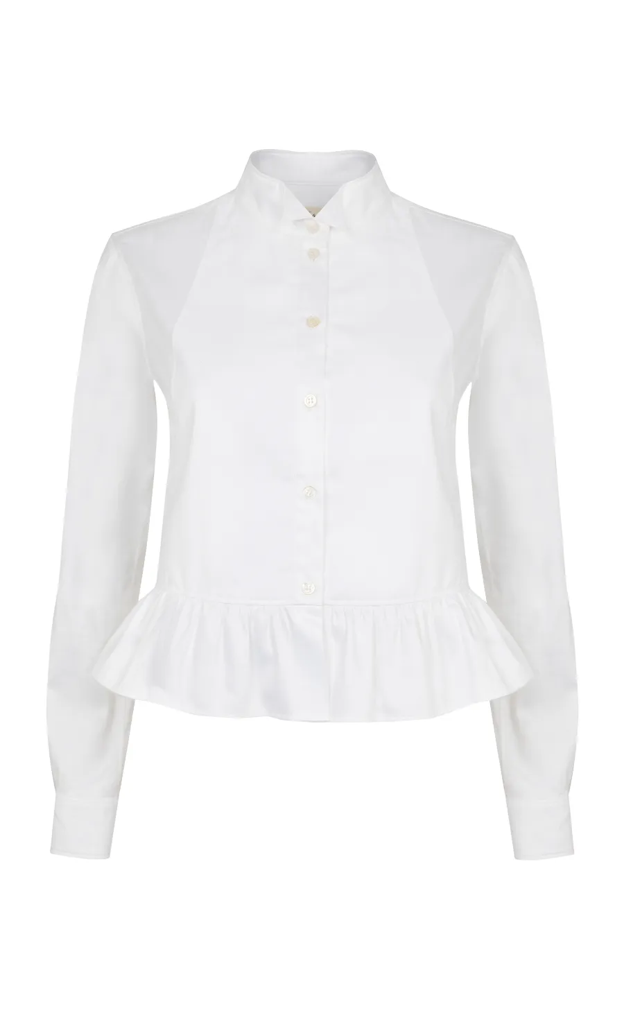 Temperley London June koszula biała bawełna organiczna