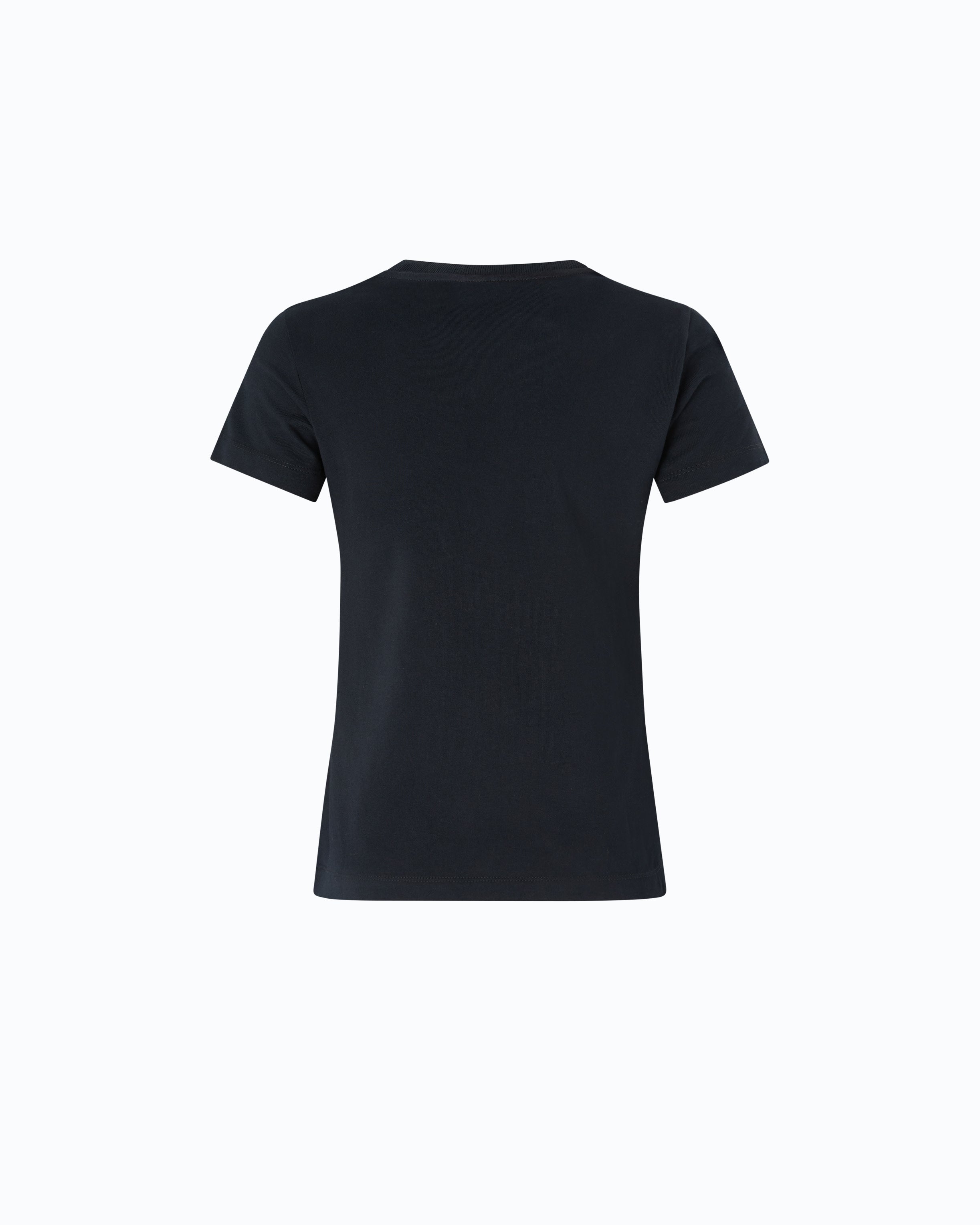 Pinko Love Birds t-shirt bawełniany czarny