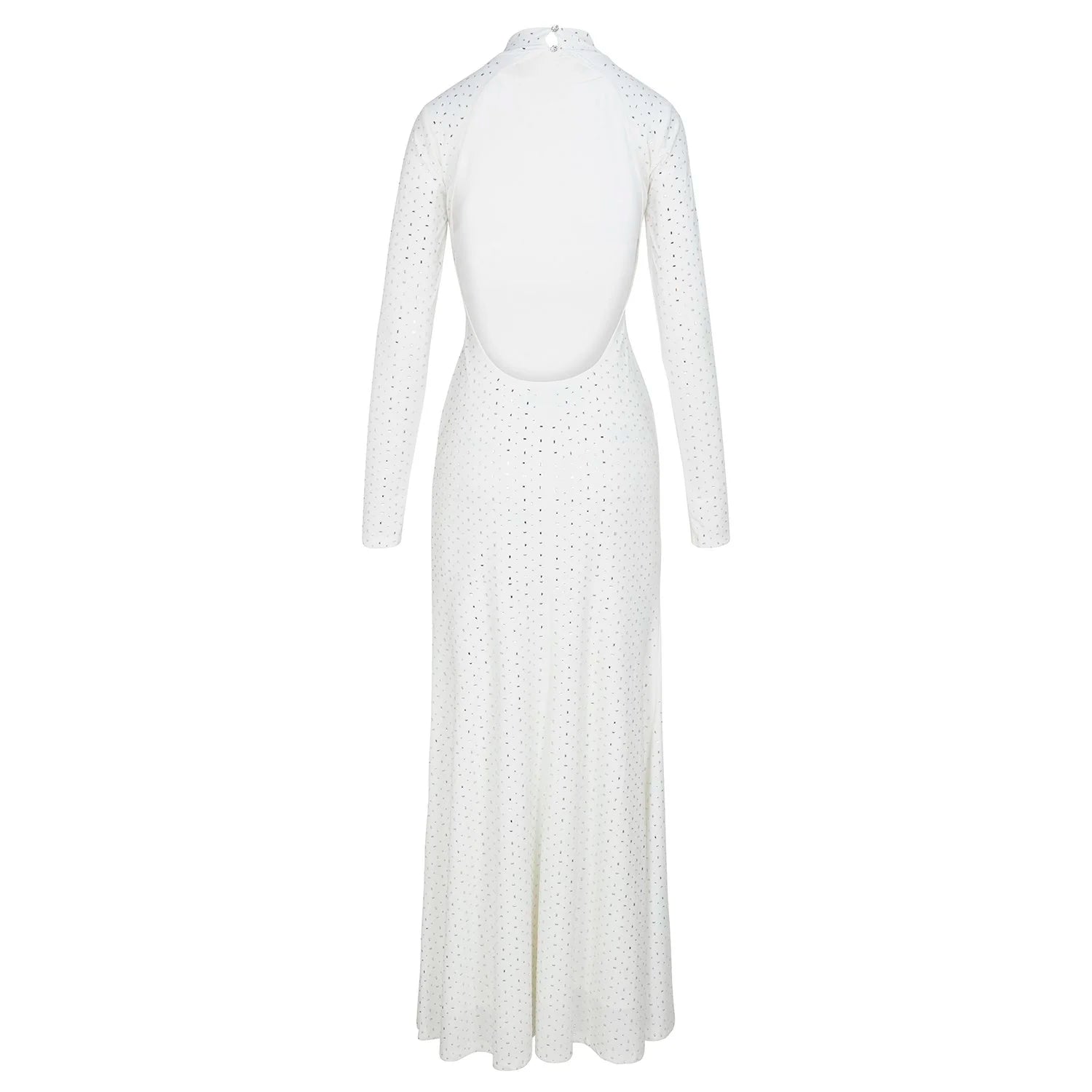 Delfi Collective Esme sukienka wieczorowa ivory cekiny