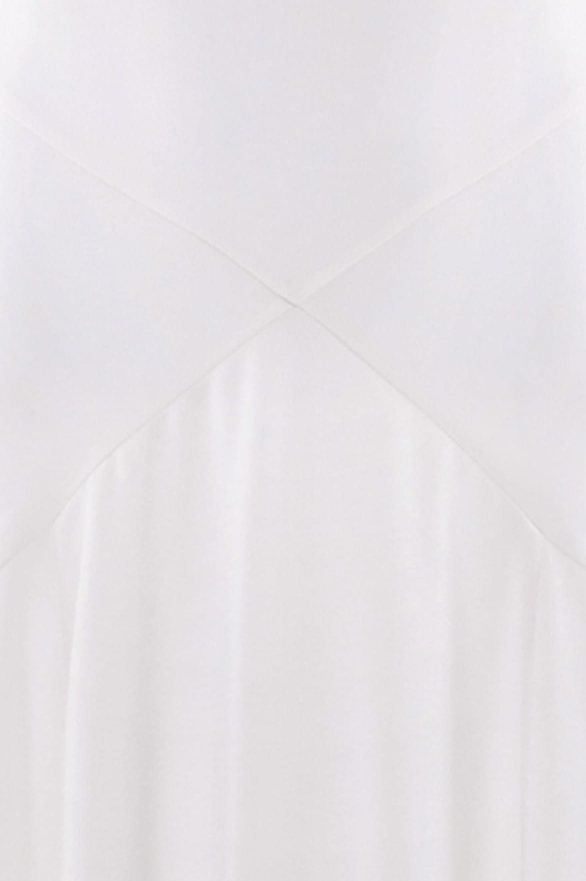 Needle & Thread Evangeline Satin Cowl Neck Gown suknia biele