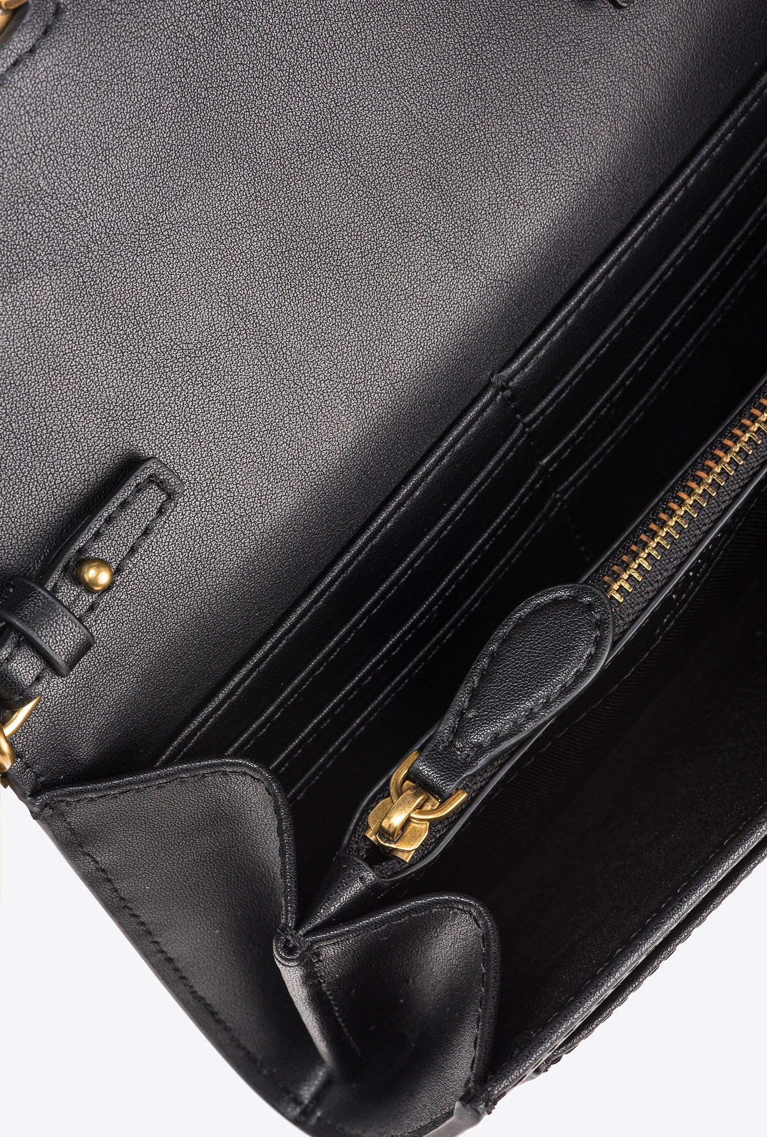Pinko Love One Wallet portfel czarny crossbody