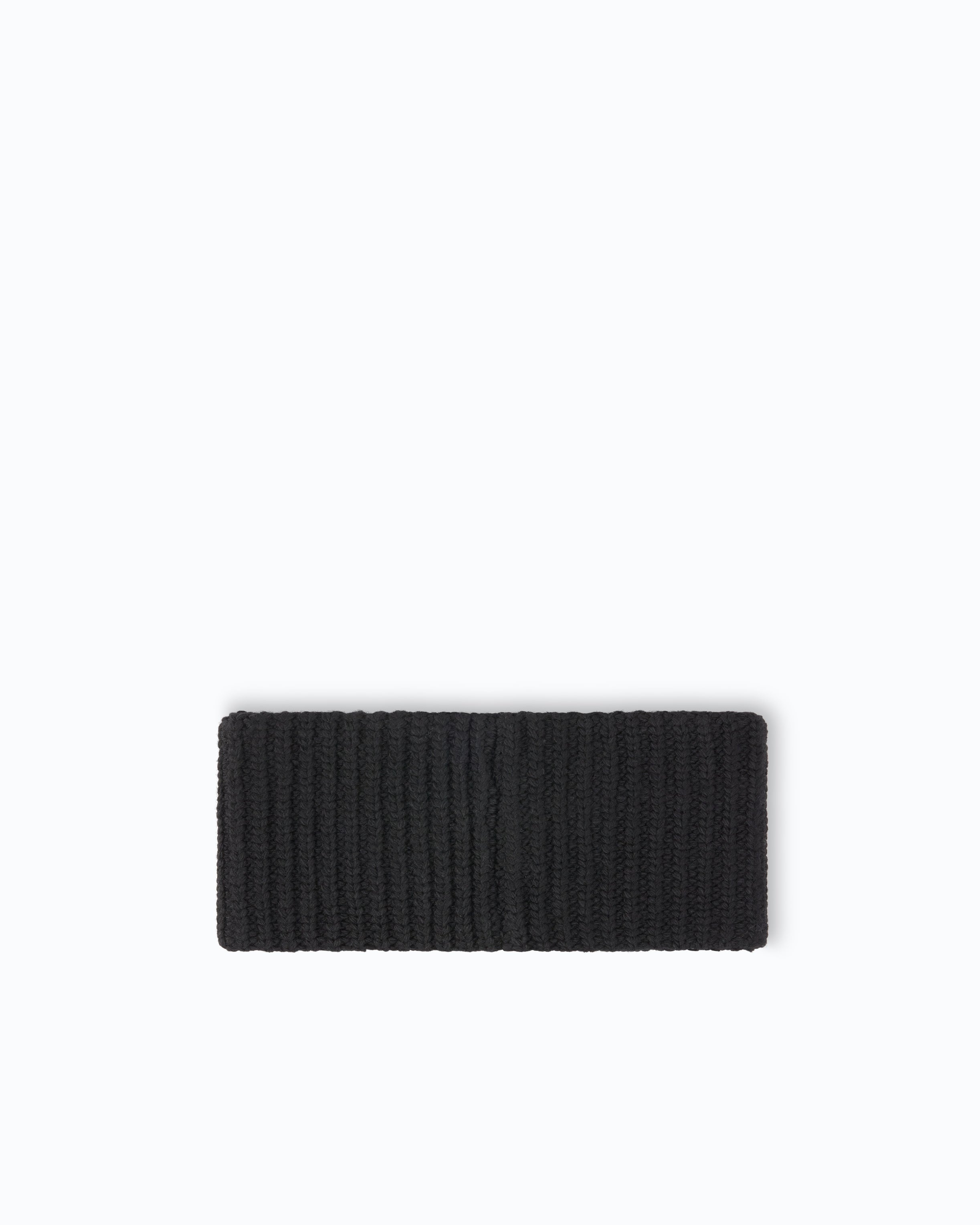 Pinko Felce Headband opaska do włosów czarna wełna