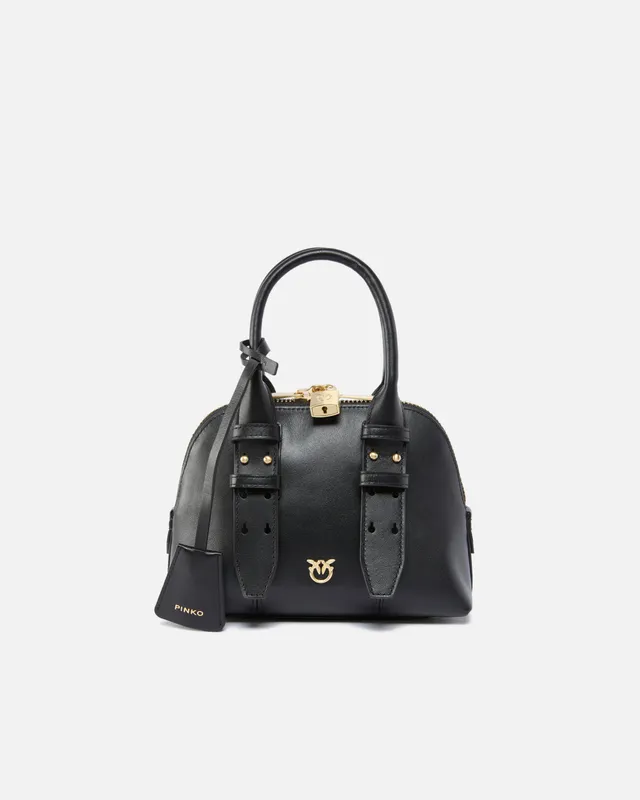 Pinko Escape Bag Mini torebka bowling czarna