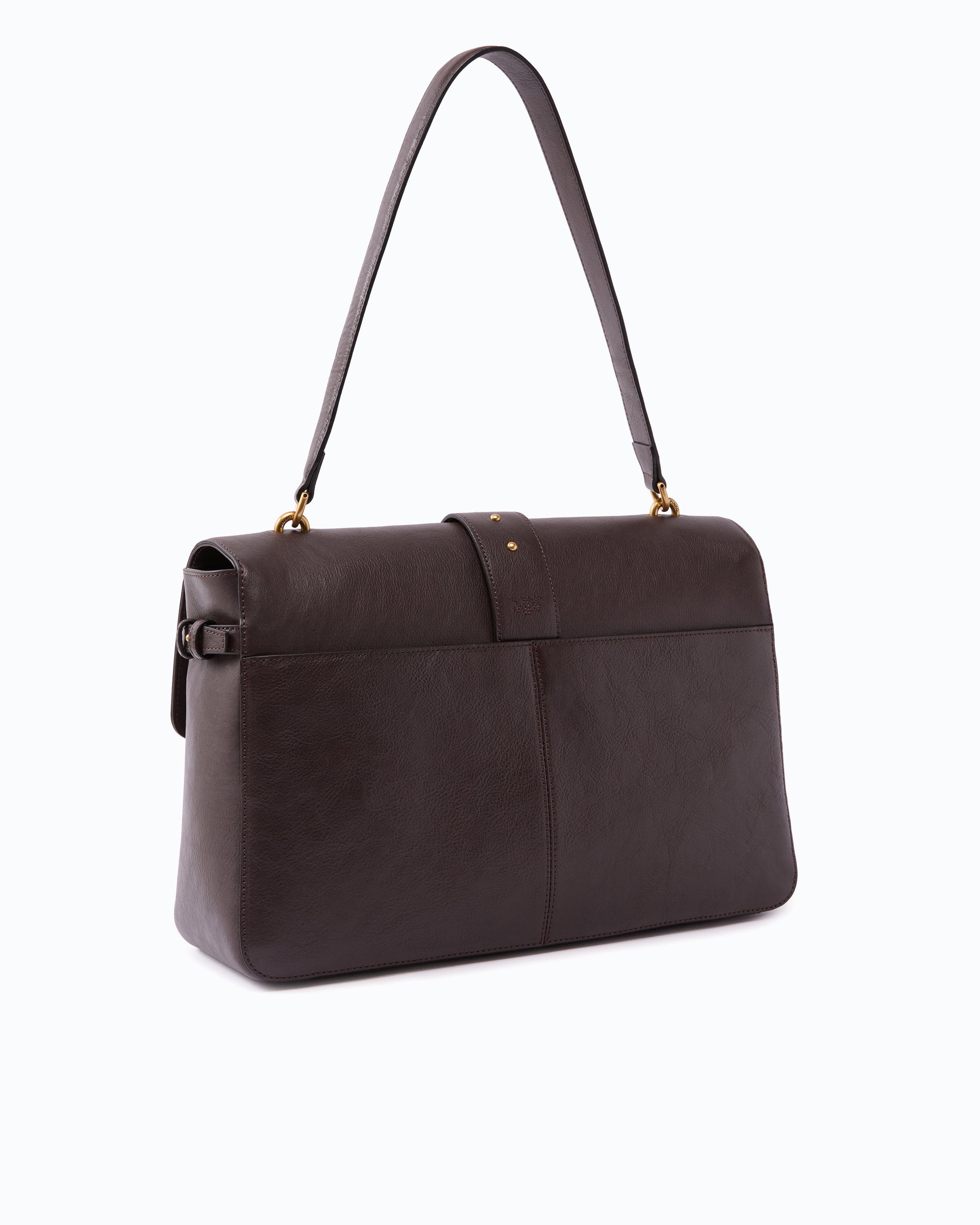 Pinko Love Bag One Extra Slouchy torebka duża skórzana