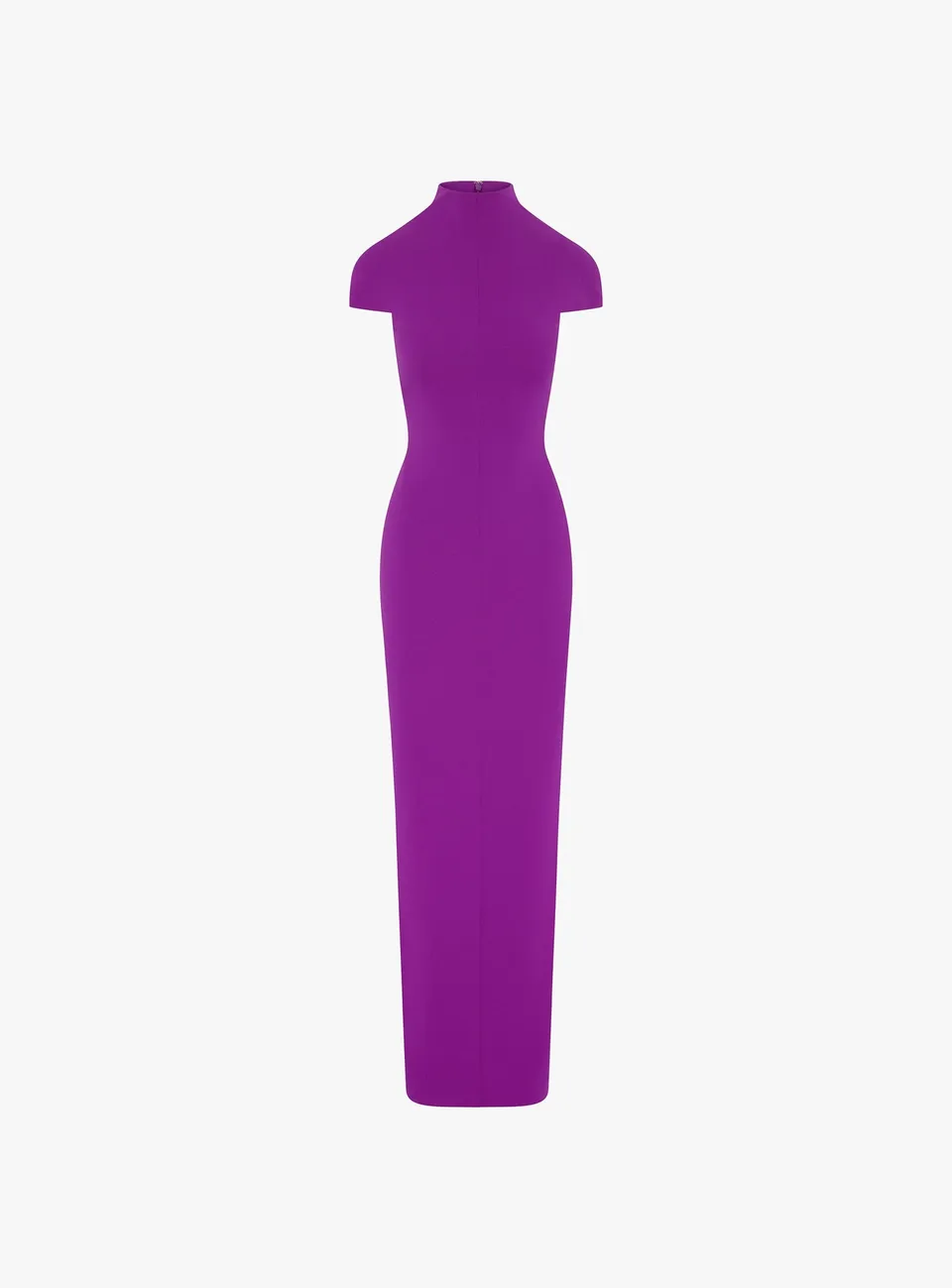 Solace London The Lang sukienka wieczorowa fioletowa maxi
