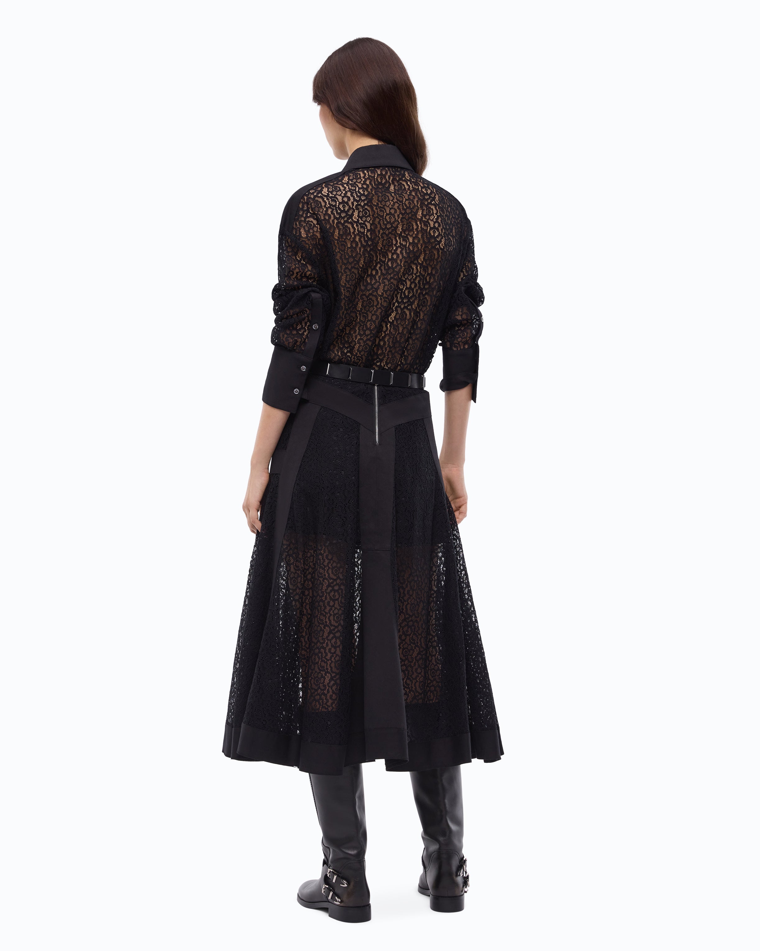 Pinko Magliocco Shirt koszula koronkowa czarna