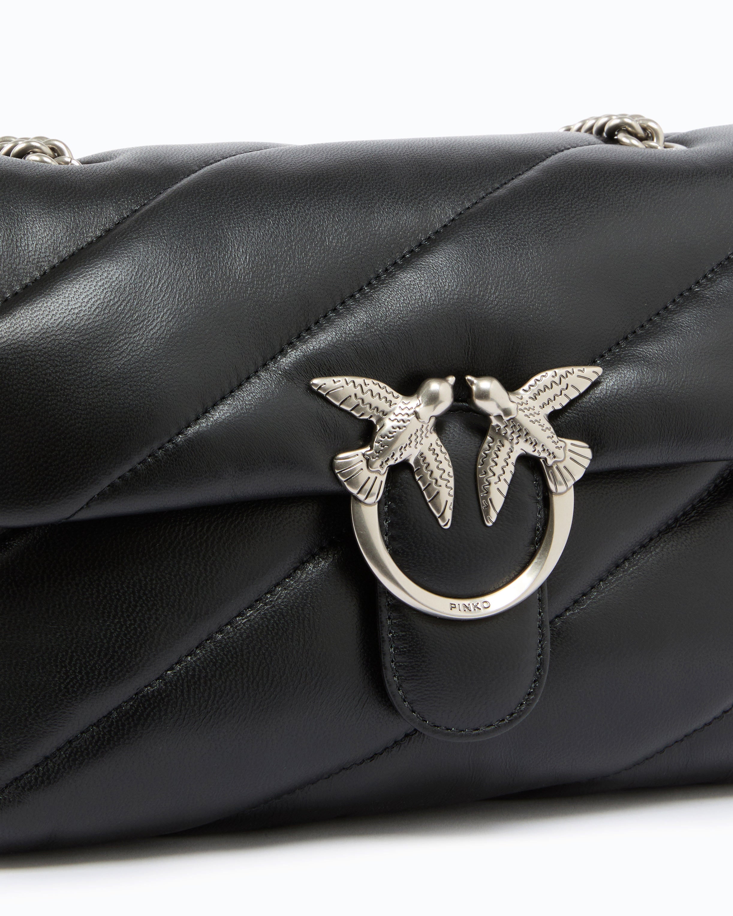 Pinko Classic Love Bag Puff Maxi Quilt torebka czarna