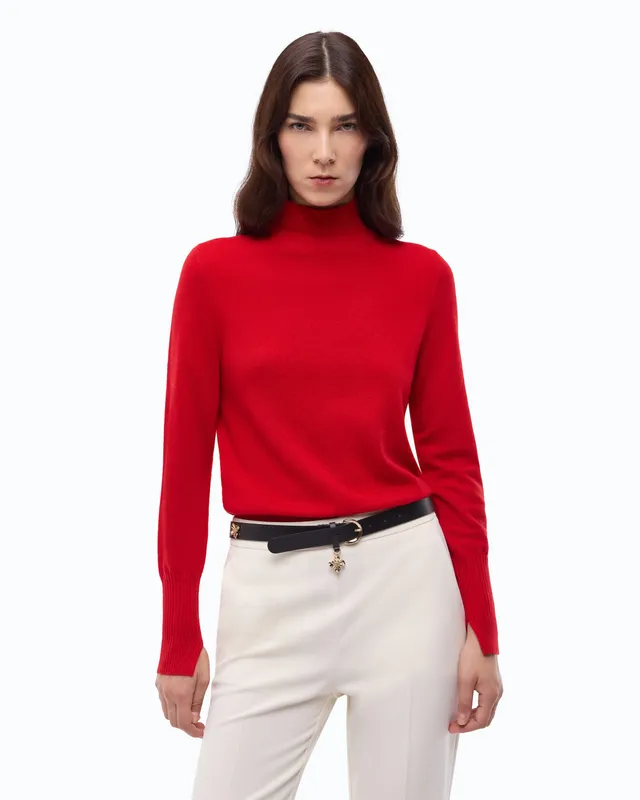 Pinko Nizza Sweater sweter wełna kaszmir