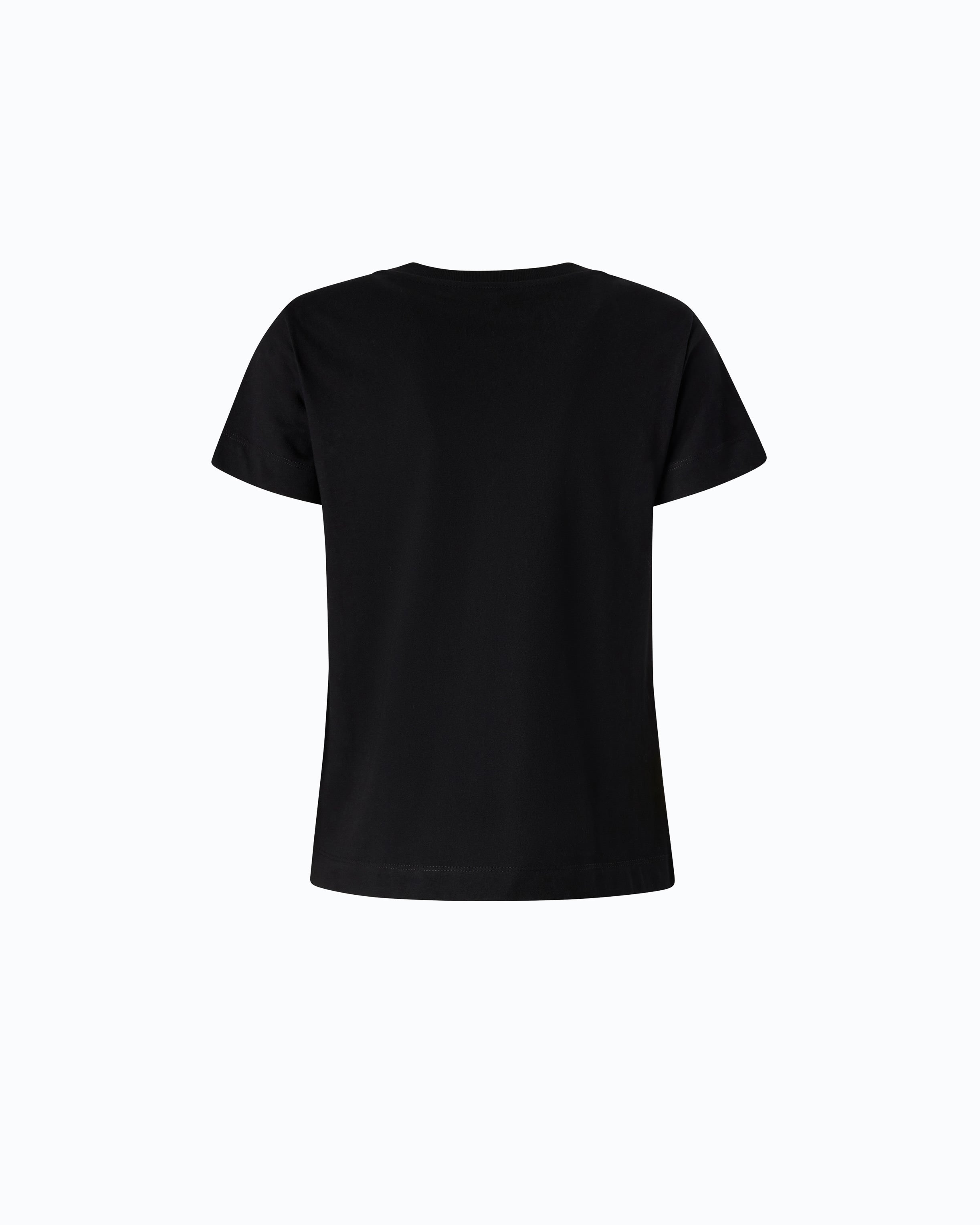 Pinko Basico T-Shirt koszulka bawełniana logo nadruk