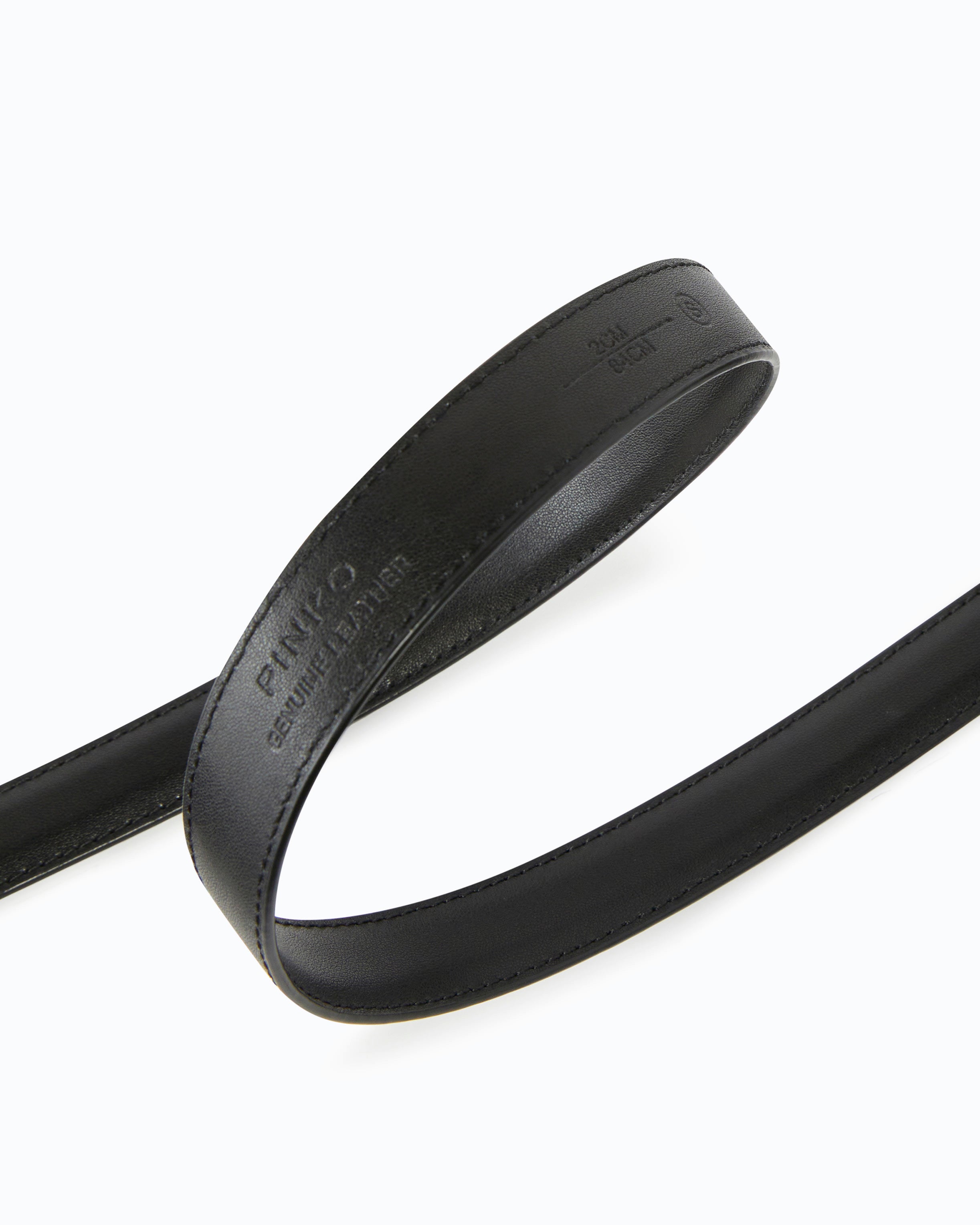 Pinko Love Berry H2 Belt pasek skórzany 2 cm